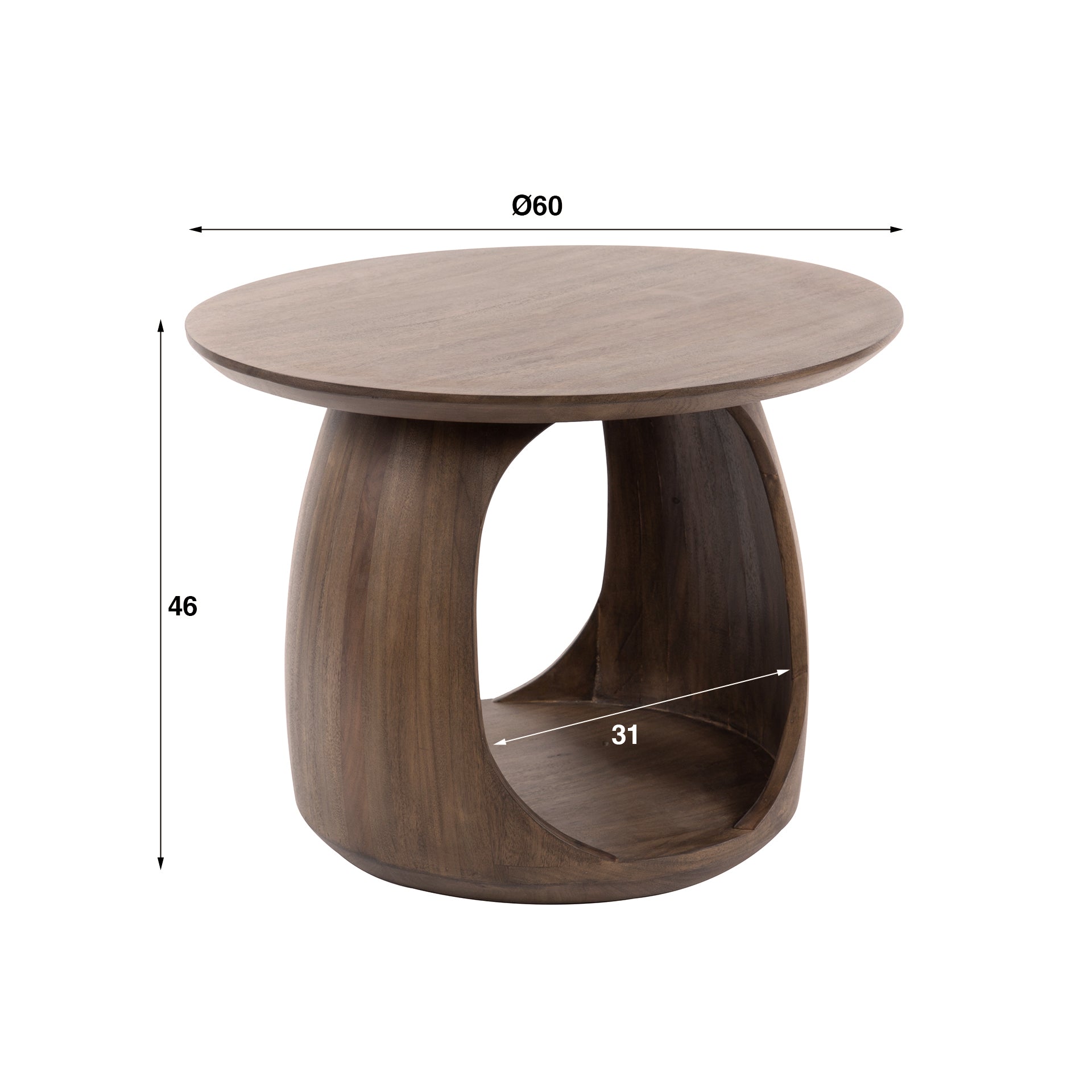 Bijzettafel Tobi M
