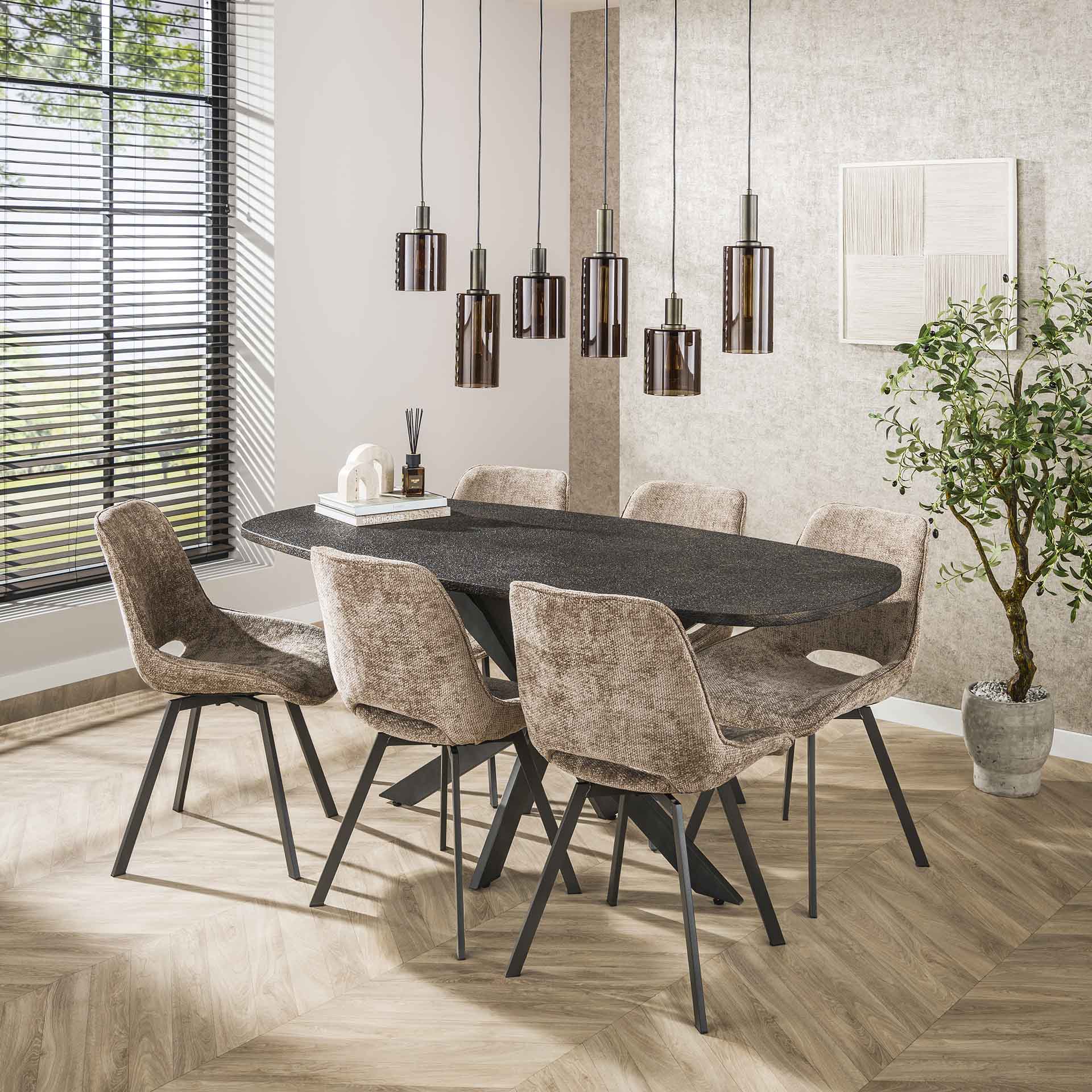 Eettafel Deens Dave 180cm