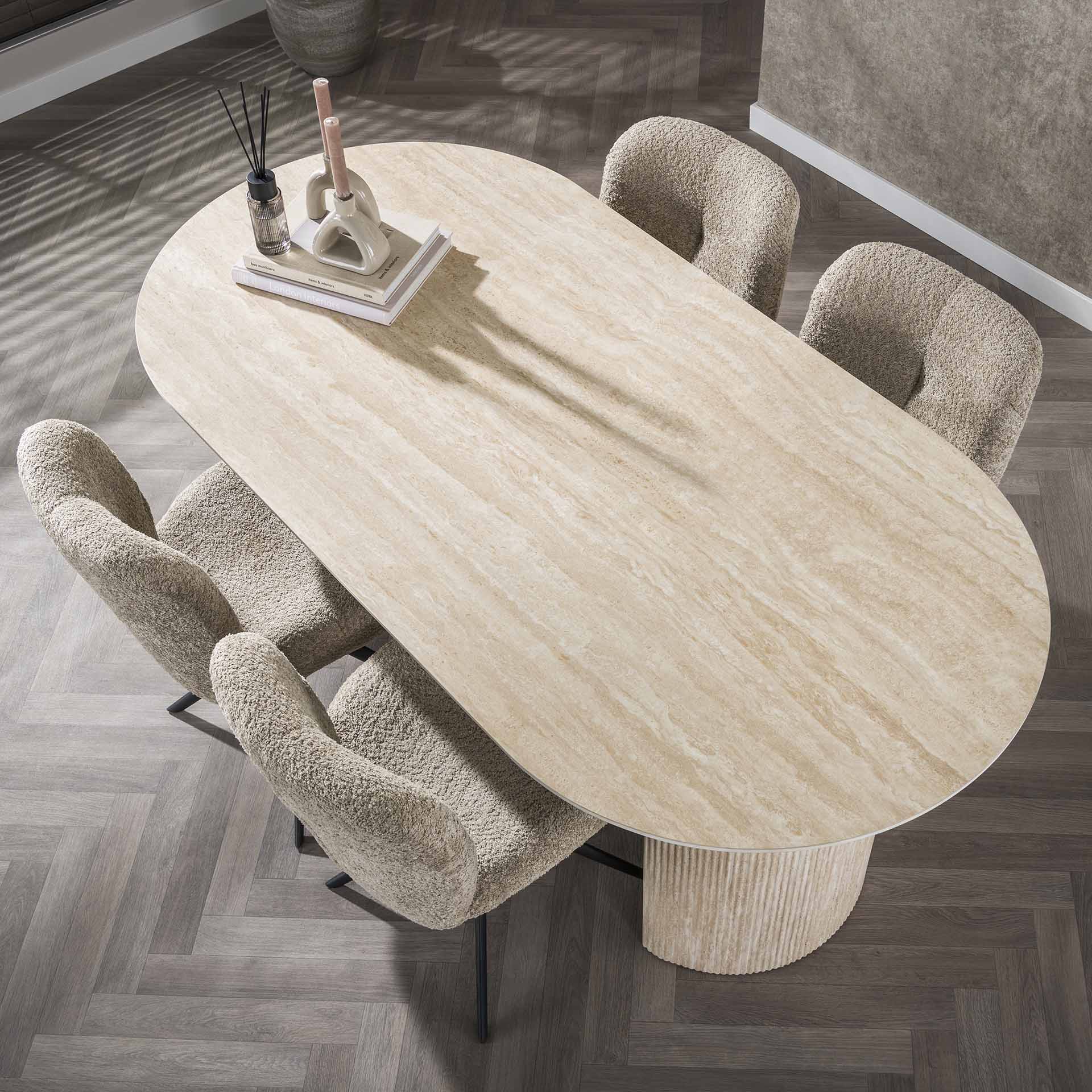 Eettafel Livano Ceramic 180cm