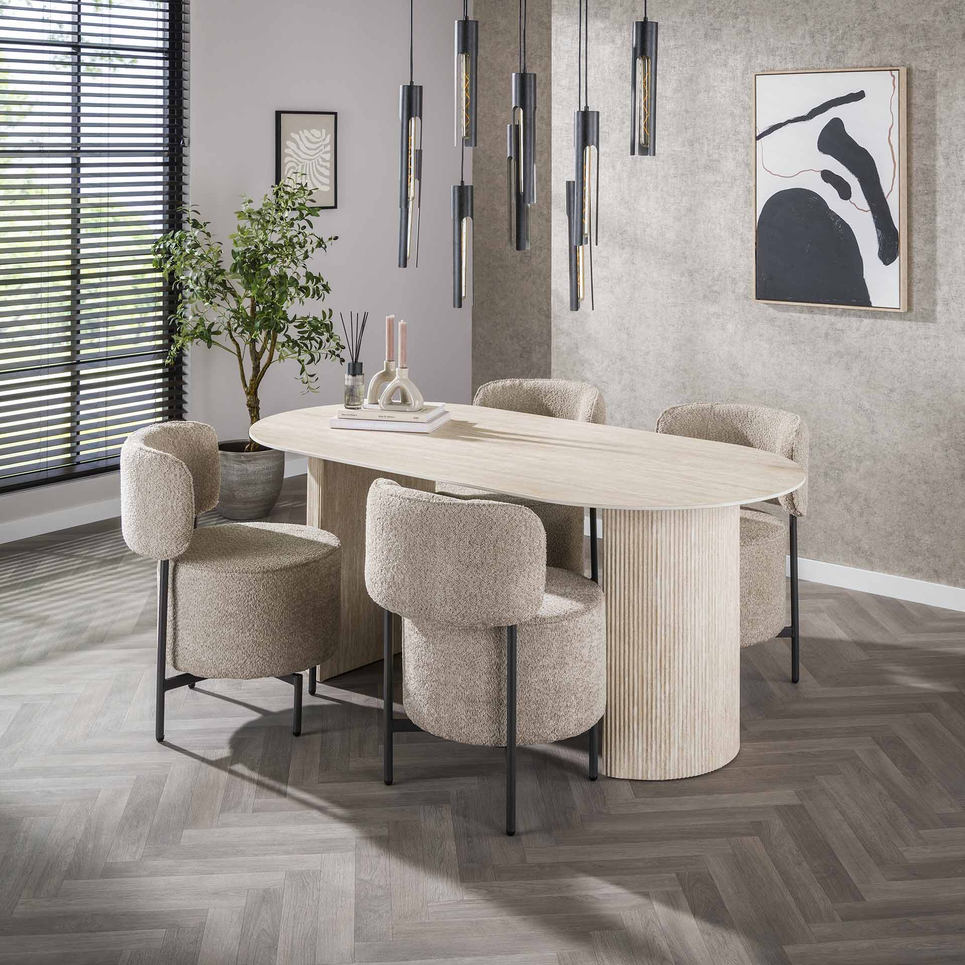 Eettafel Livano Ceramic 180cm