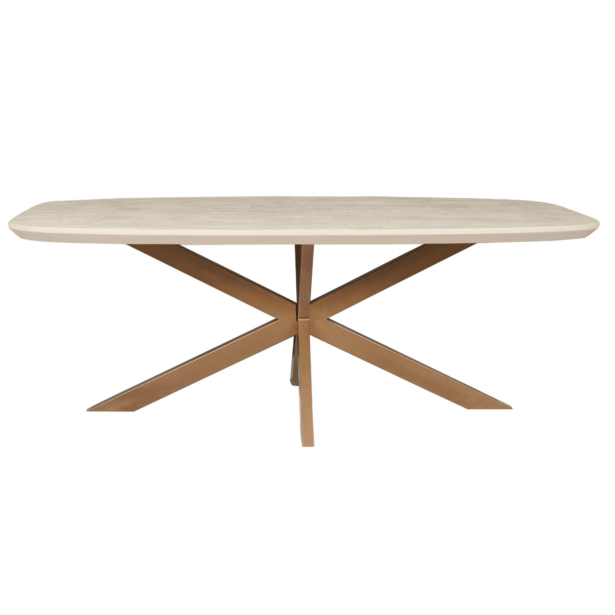 Eettafel Ovaal Madison Sand 160 cm