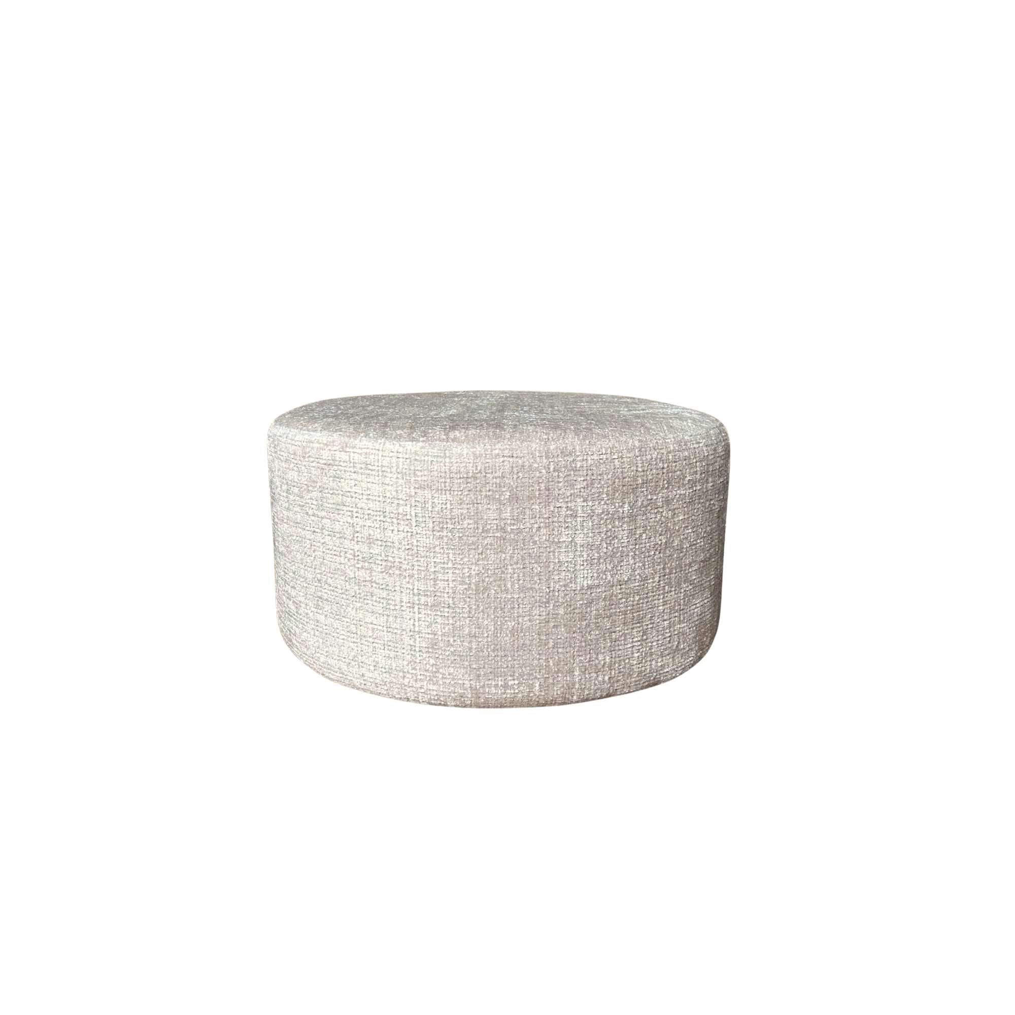 My Sofa Hocker | Rond | 60 cm | Cremona 02 | Beige - Industrieelinhuis.nl