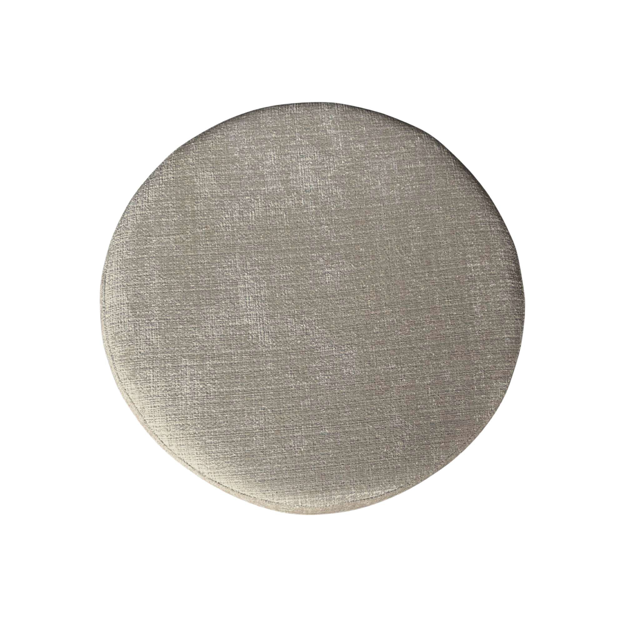 My Sofa Hocker | Rond | 80 cm | Cremona 14 | Taupe - Industrieelinhuis.nl