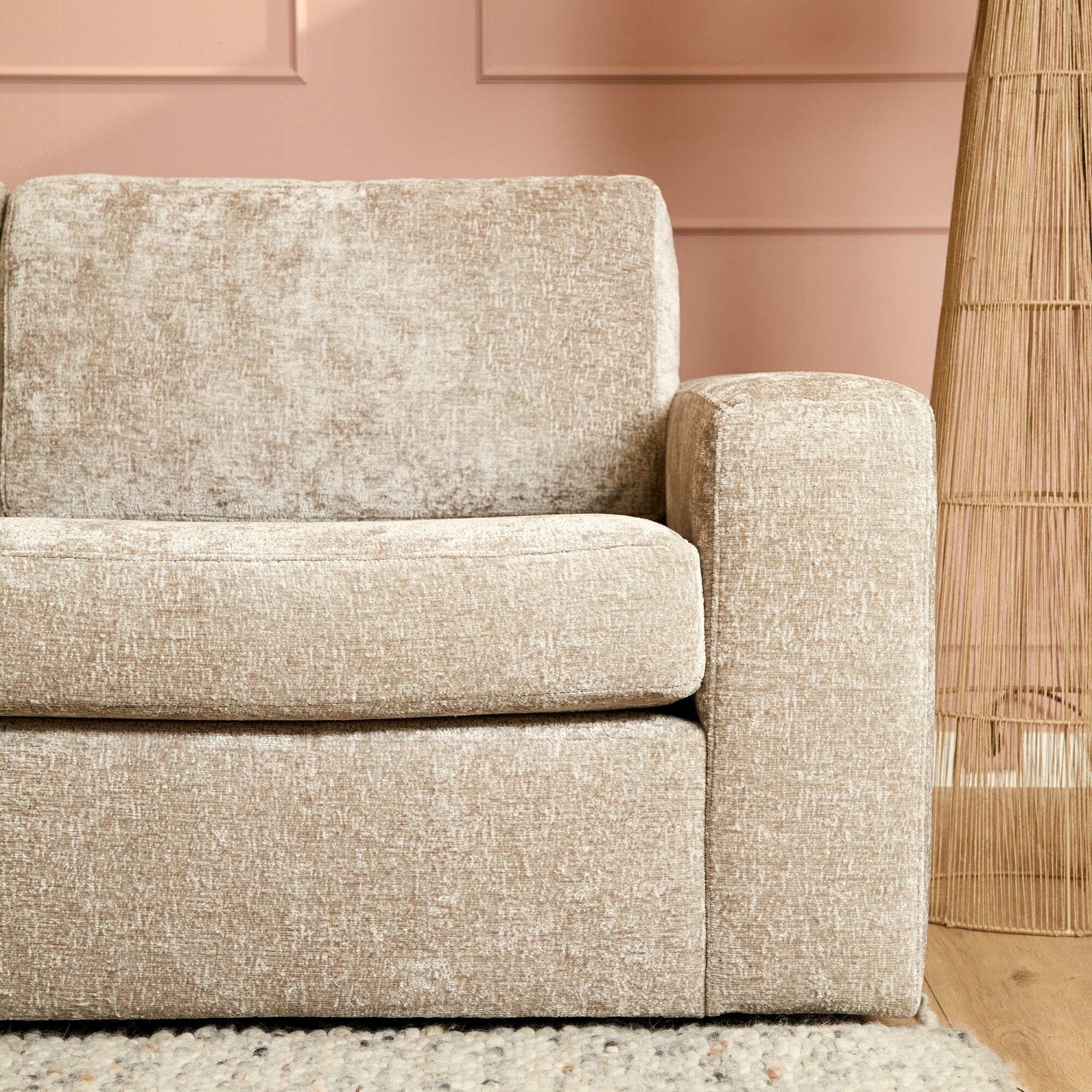 MySofa Alma | Divan Links + 2,5 zits | Beige - Industrieelinhuis.nl