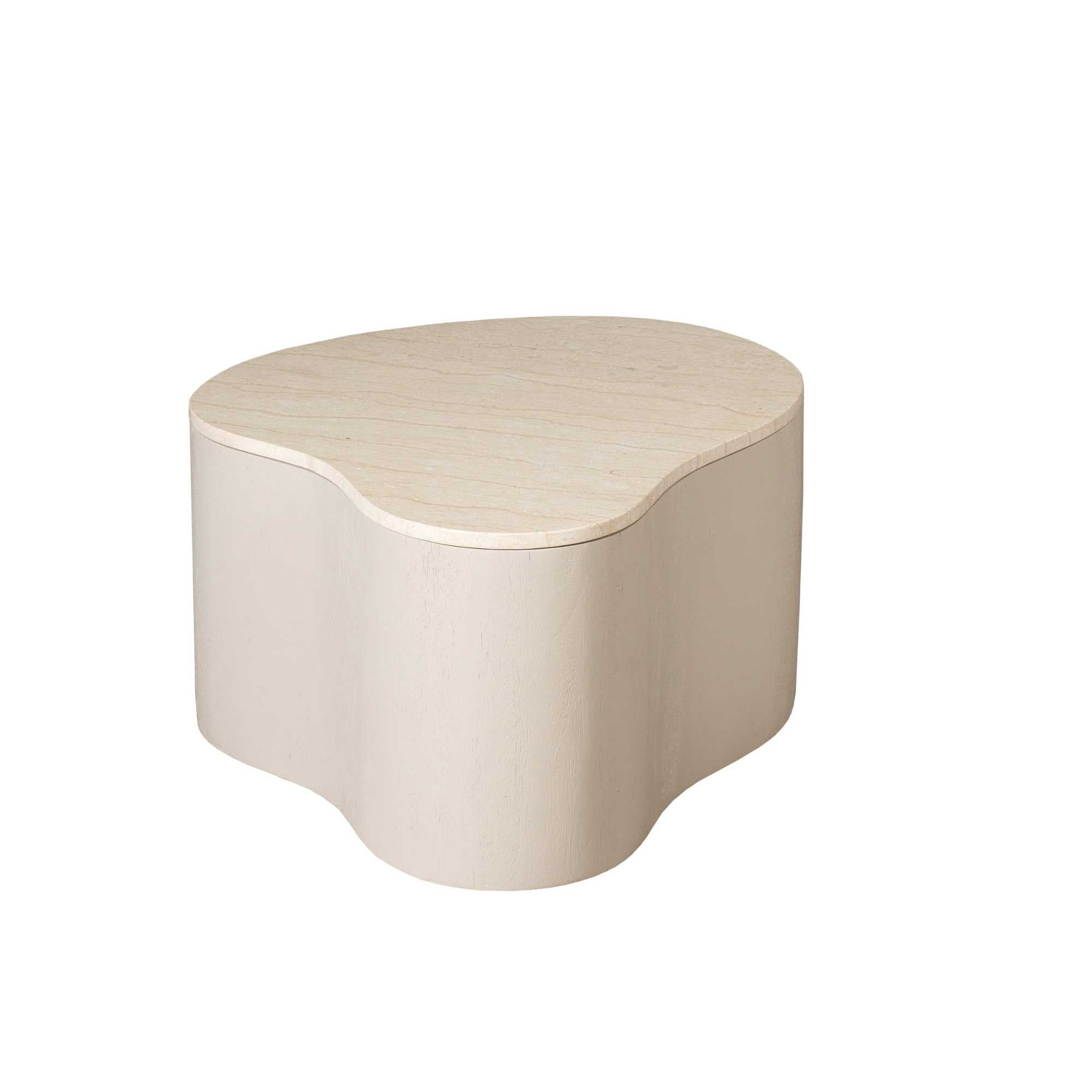 Organische Salontafel Lovi | 77 cm | Sand