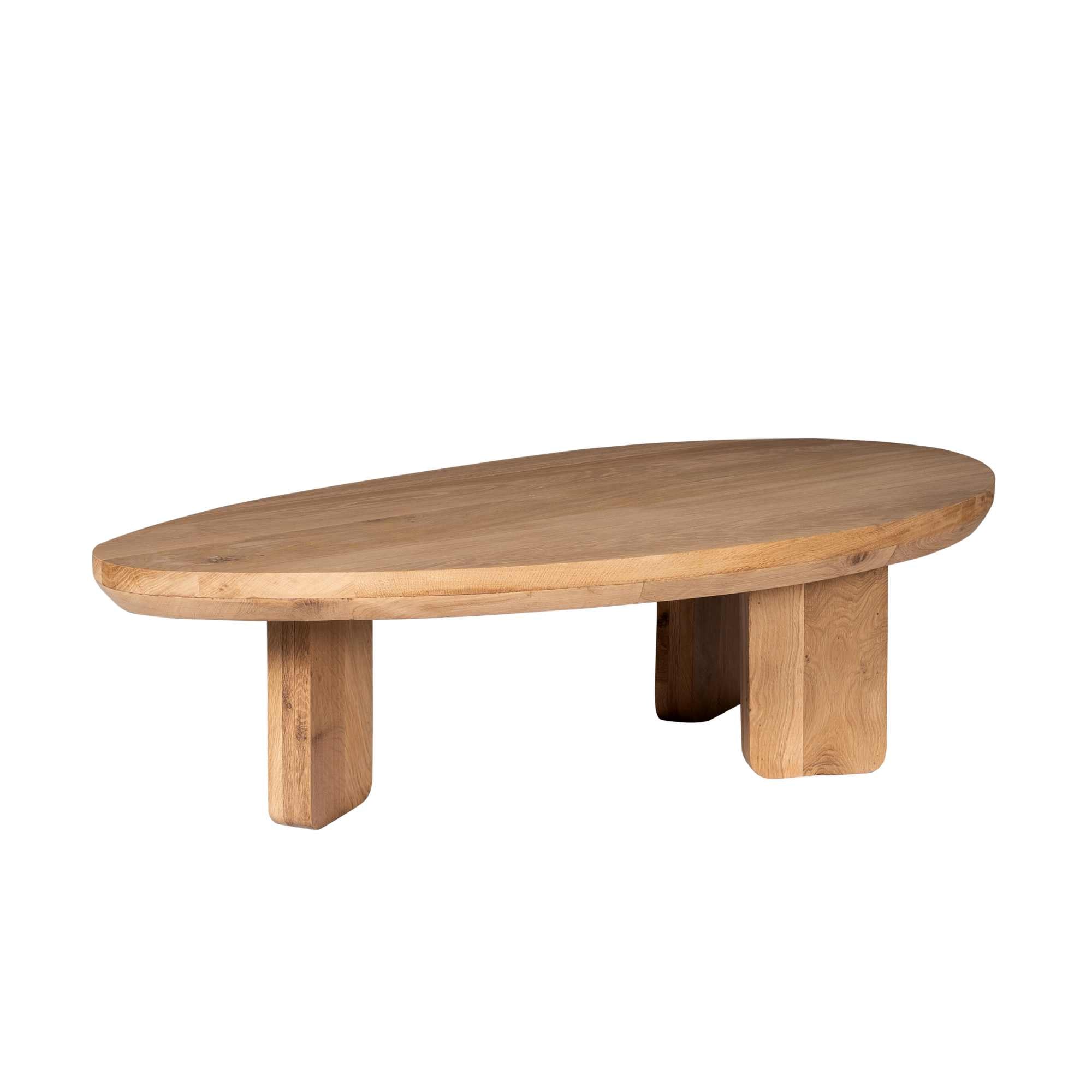 Organische Salontafel Zillah Naturel