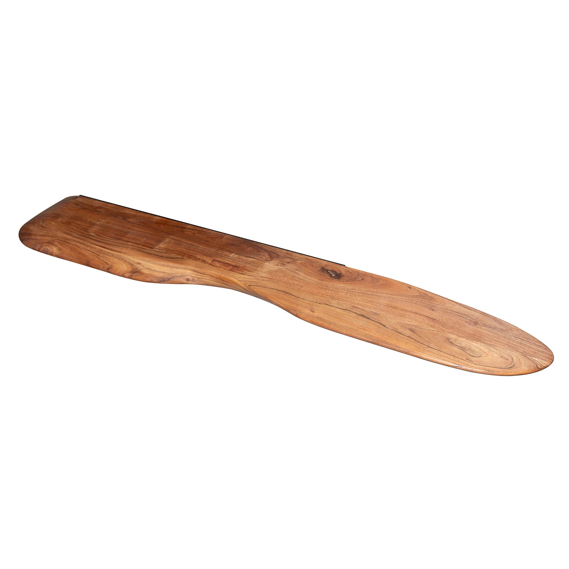 Organische Wandplank 120 cm | zwevend