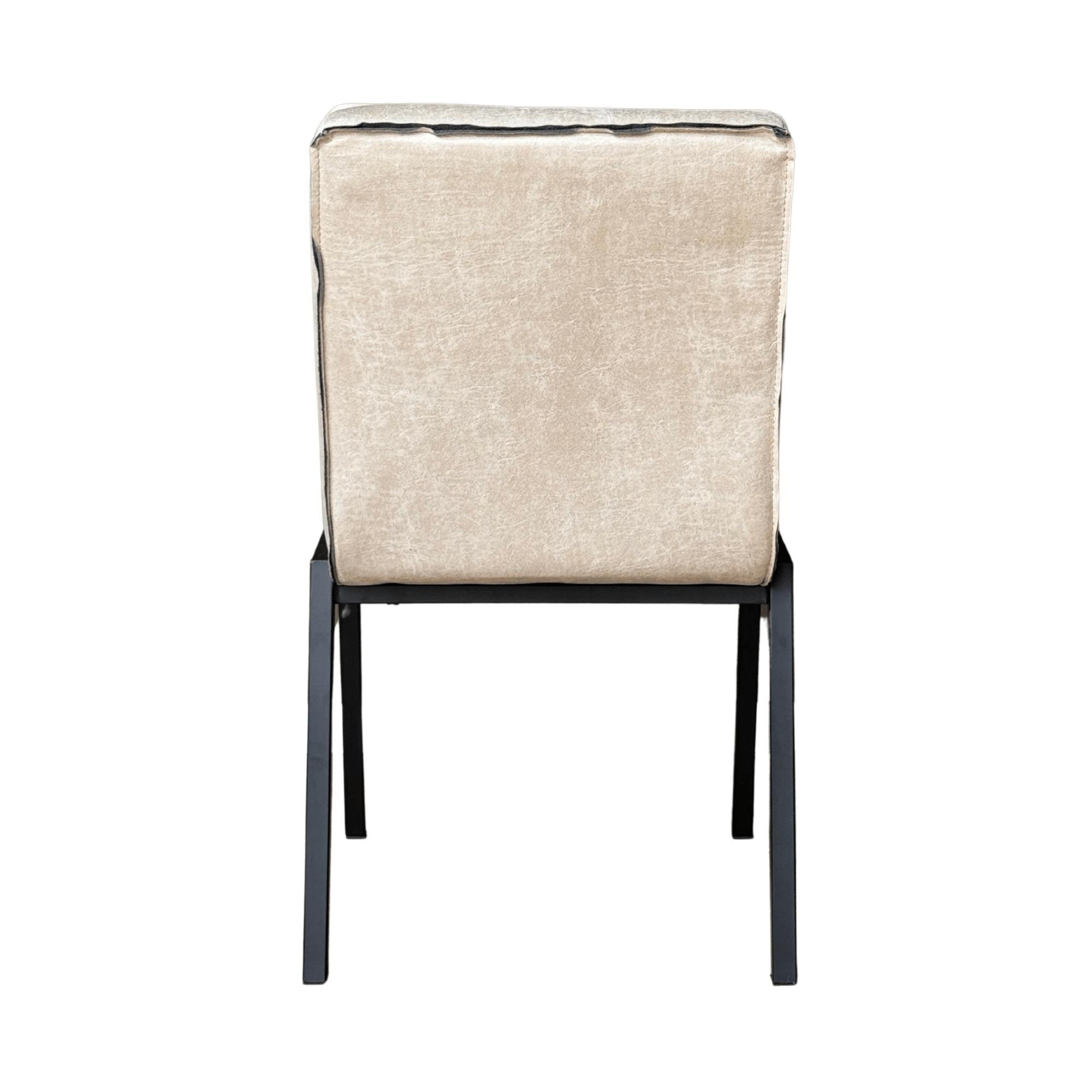 Eetkamerstoel Tivoli Bull | Beige - Industrieelinhuis.nl
