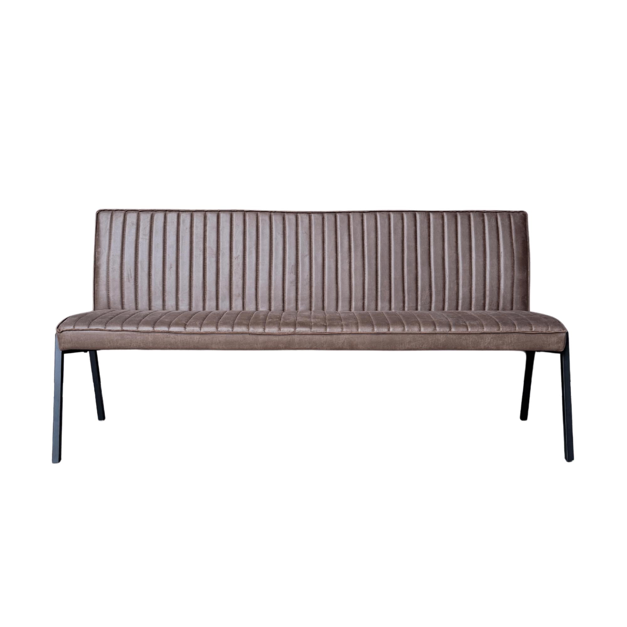 Eetkamerbank Tivoli Bull | 185 cm | Brown - Industrieelinhuis.nl