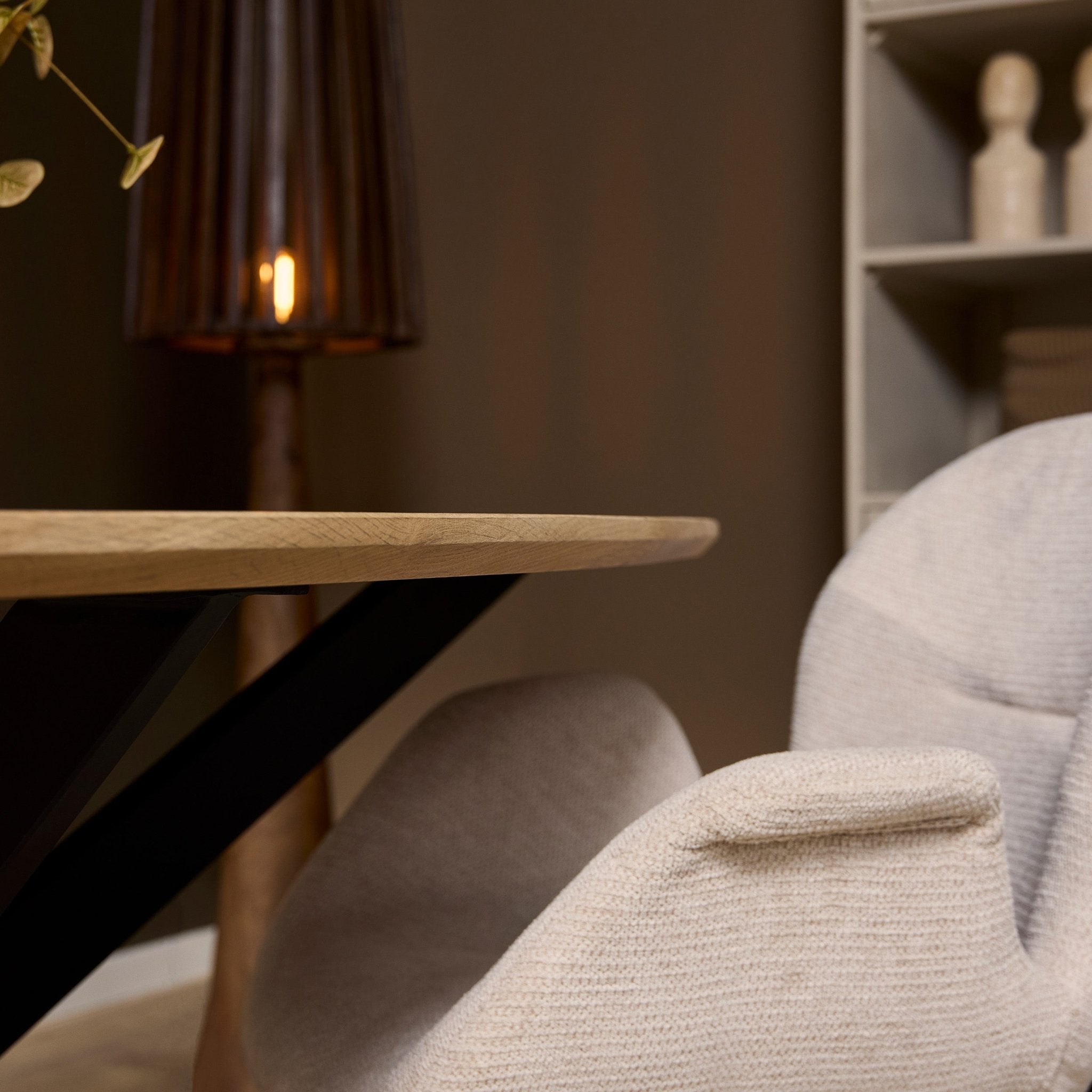 Eettafel Cloud | 180 cm | Eiken - Industrieelinhuis.nl