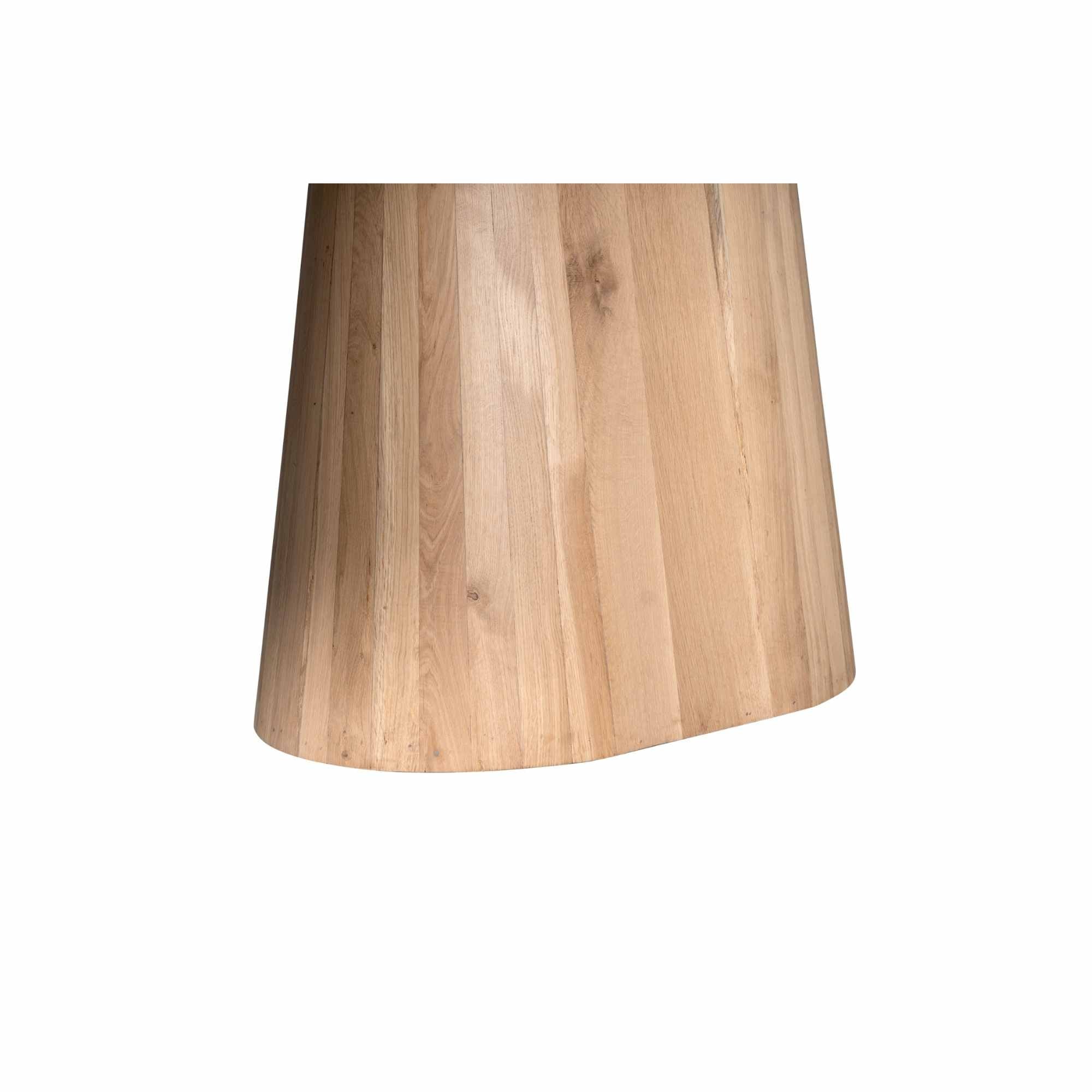 Eettafel Riga | 240 cm | Naturel Eiken - Industrieelinhuis.nl