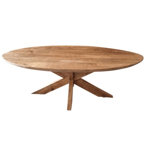Salontafel Nordic | Ovaal | 130x70 cm - Industrieelinhuis.nl