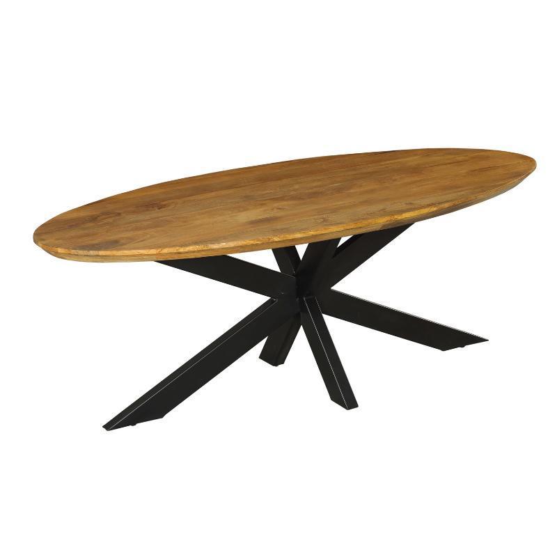 Eettafel Brandy | 240 cm | Ovaal - Industrieelinhuis.nl