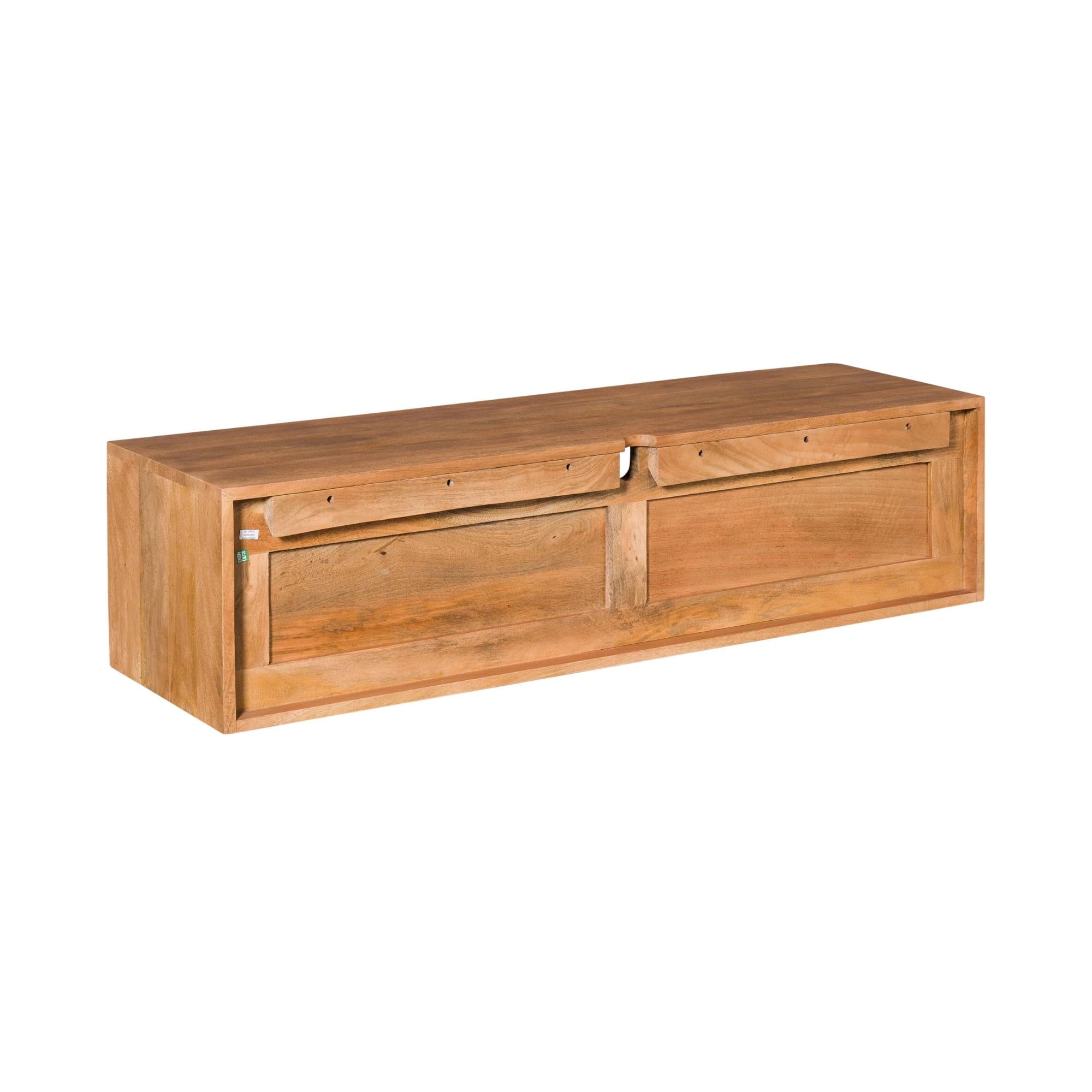 Zwevend tv meubel Ambiance Naturel | 120 cm - Industrieelinhuis.nl