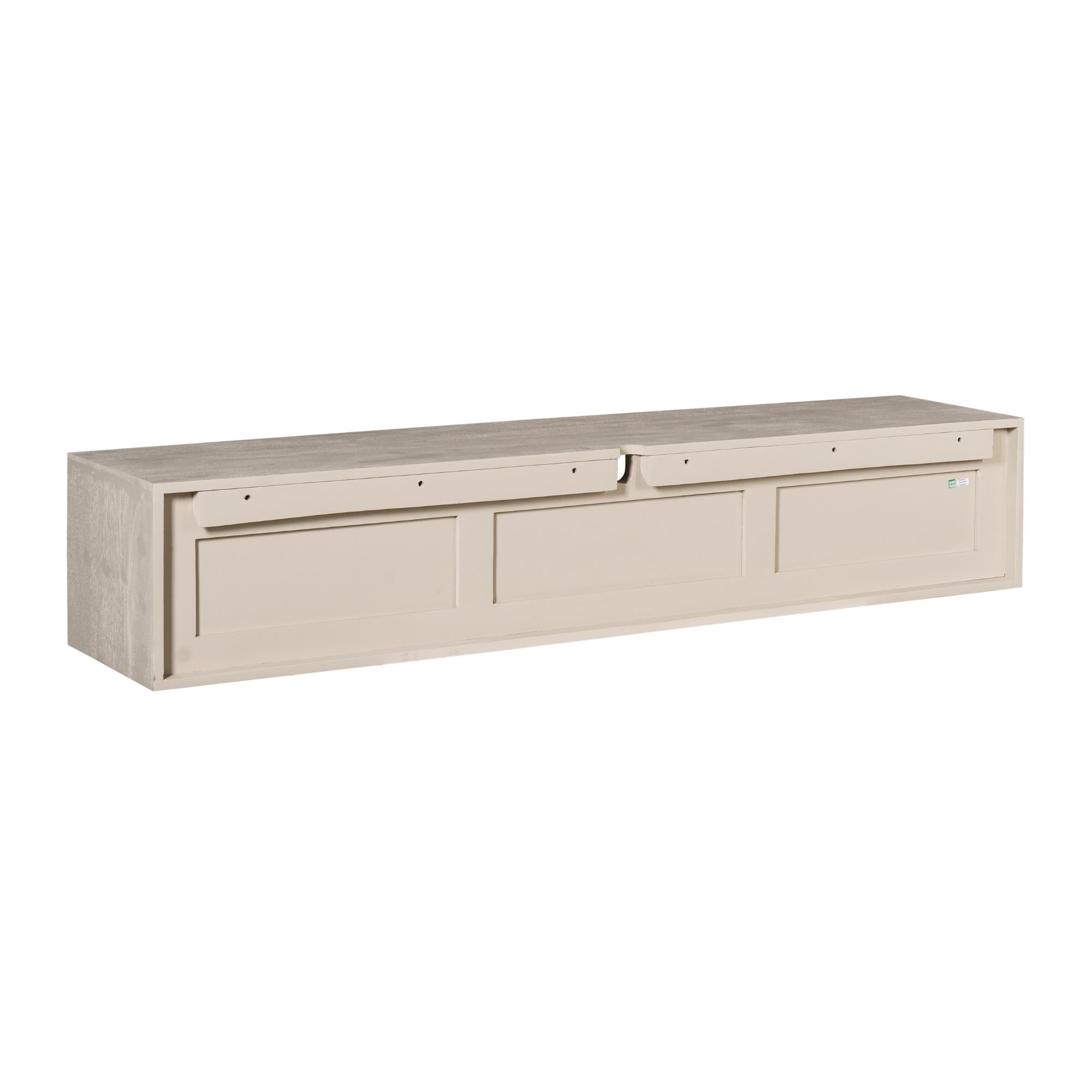 Zwevend tv meubel Ambiance Sand | 160 cm - Industrieelinhuis.nl