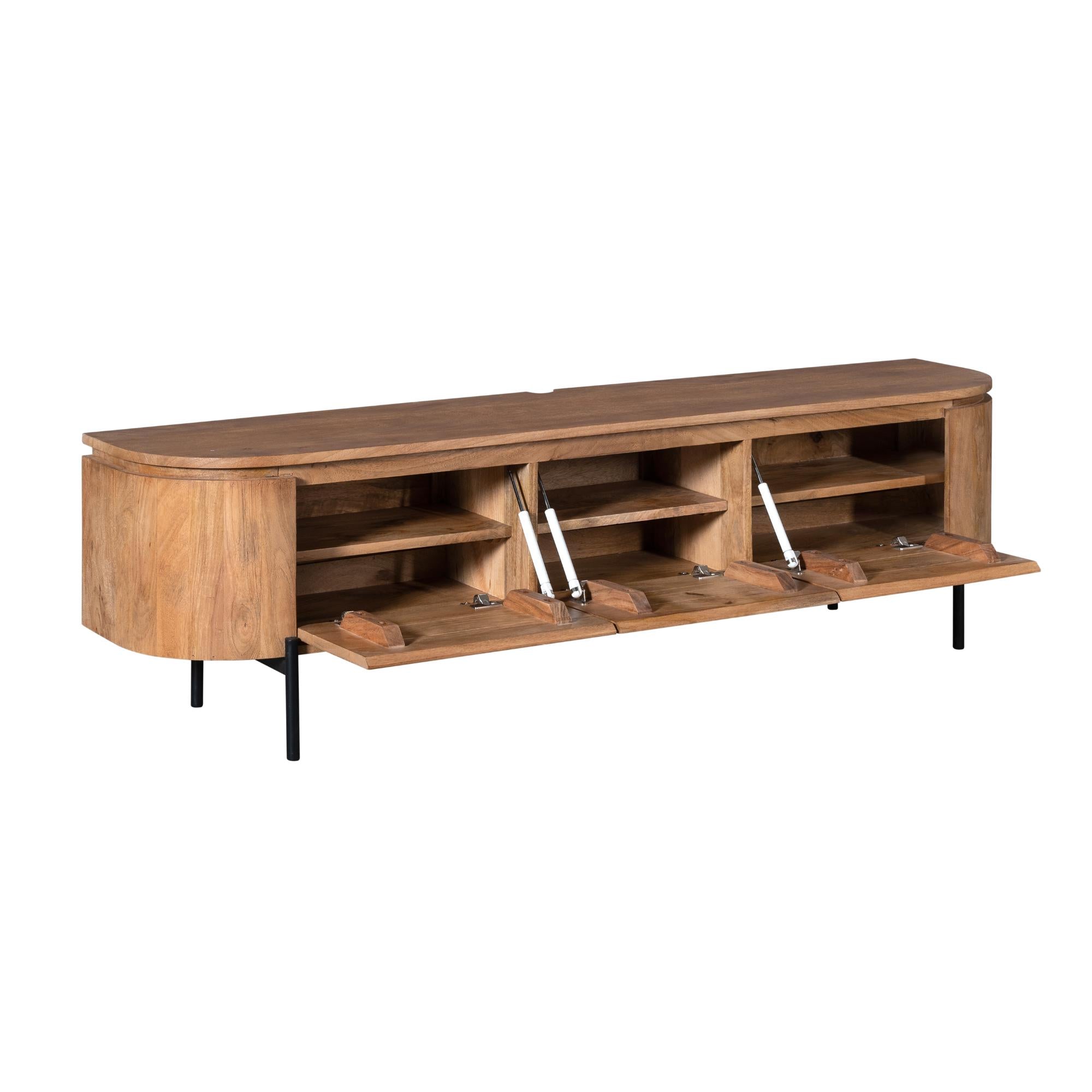 Tv meubel Excellent Naturel | 160 cm - Industrieelinhuis.nl