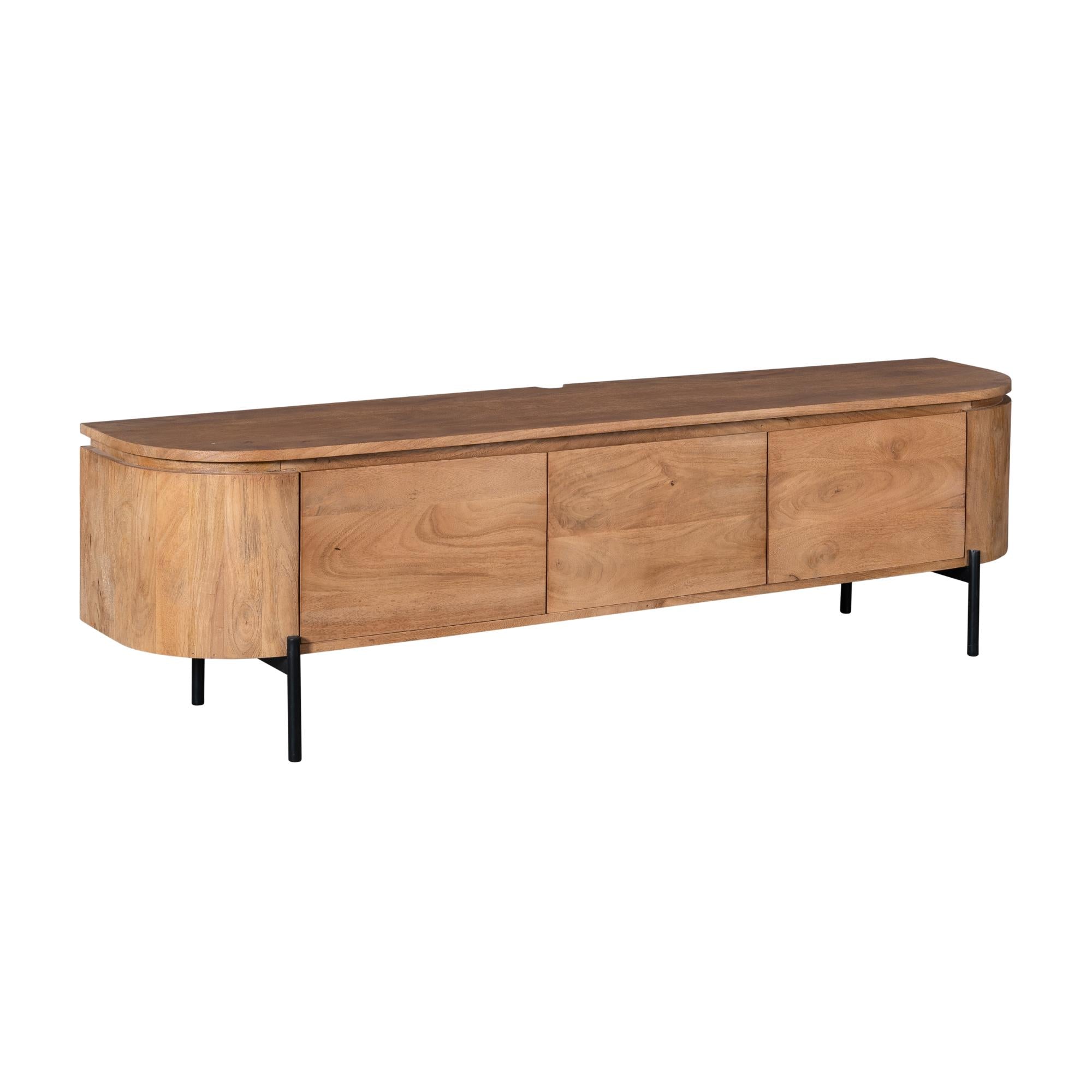 Tv meubel Excellent Naturel | 160 cm - Industrieelinhuis.nl