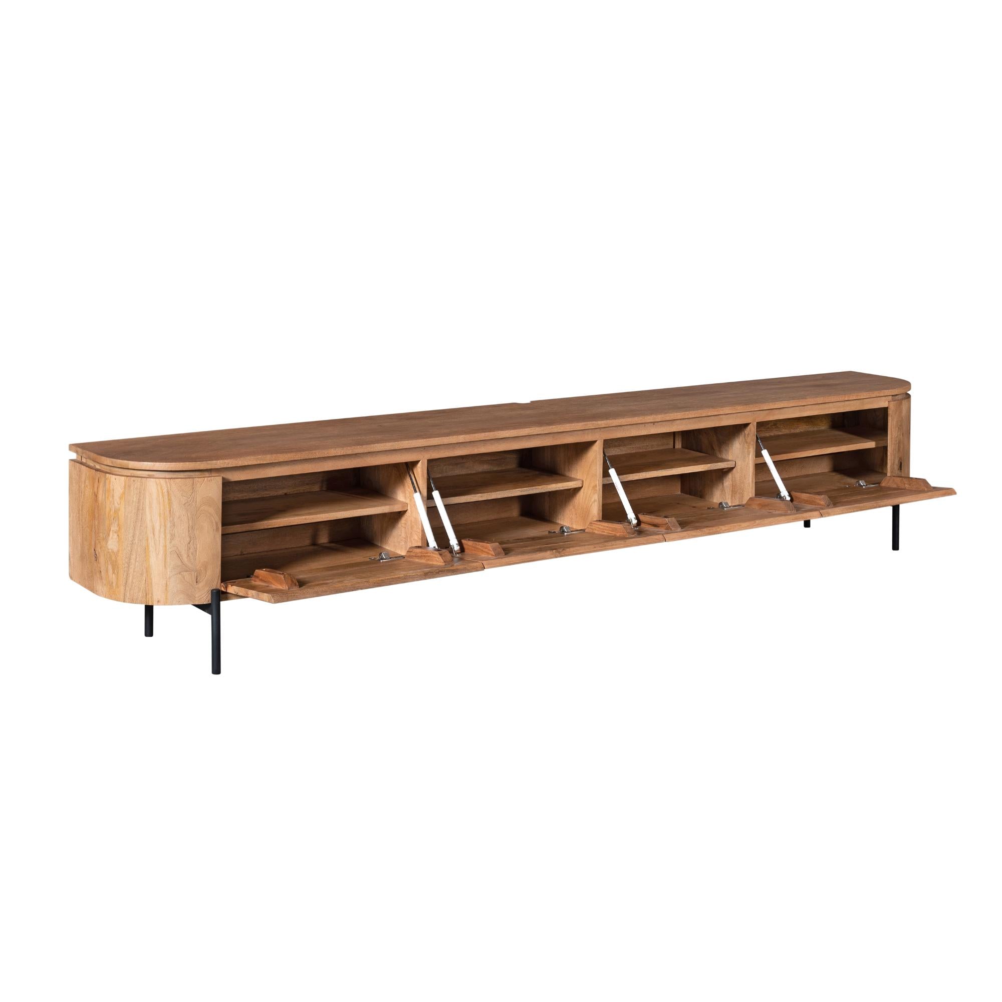 Tv meubel Excellent Naturel | 200 cm - Industrieelinhuis.nl