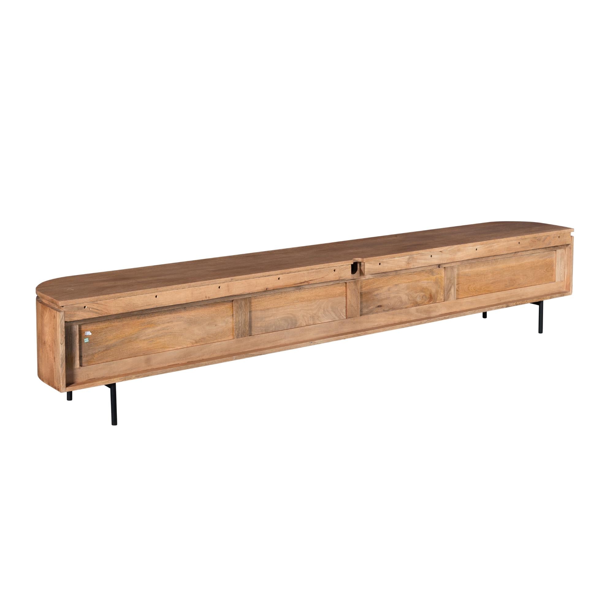 Tv meubel Excellent Naturel | 200 cm - Industrieelinhuis.nl
