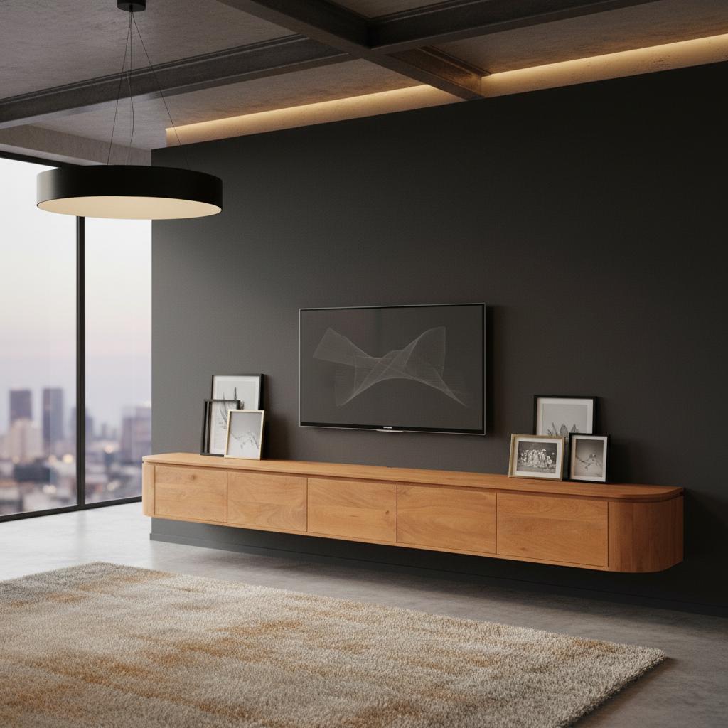 Tv meubel Excellent Naturel | 280 cm - Industrieelinhuis.nl