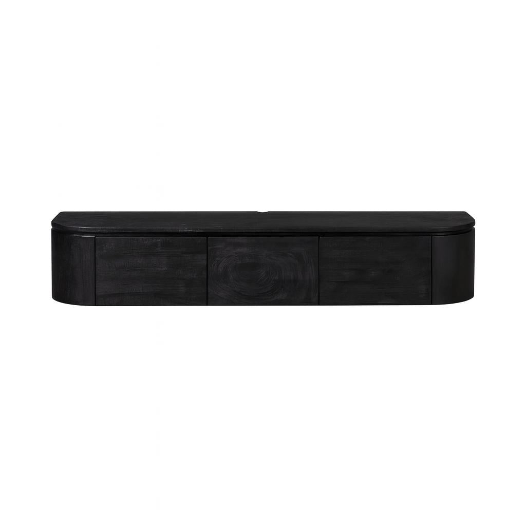 Tv  meubel Excellent Black | 160 cm - Industrieelinhuis.nl