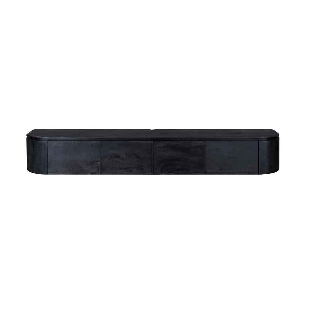 Tv meubel Excellent Black | 240 cm - Industrieelinhuis.nl