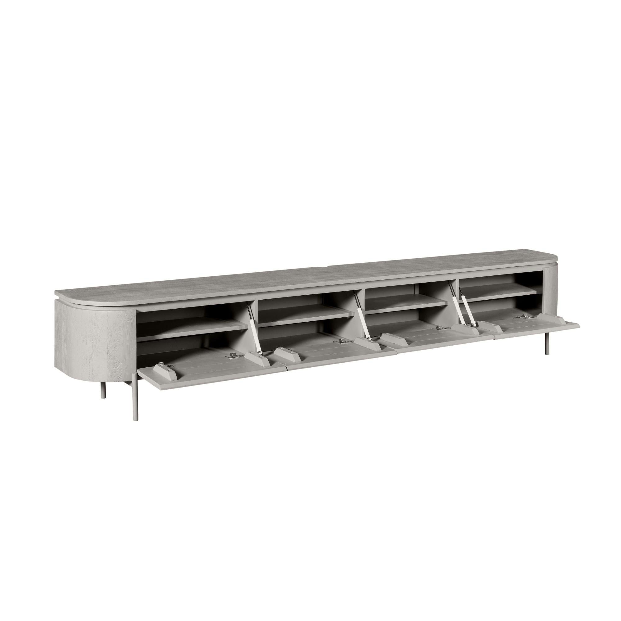Tv meubel Excellent Taupe | 200 cm - Industrieelinhuis.nl