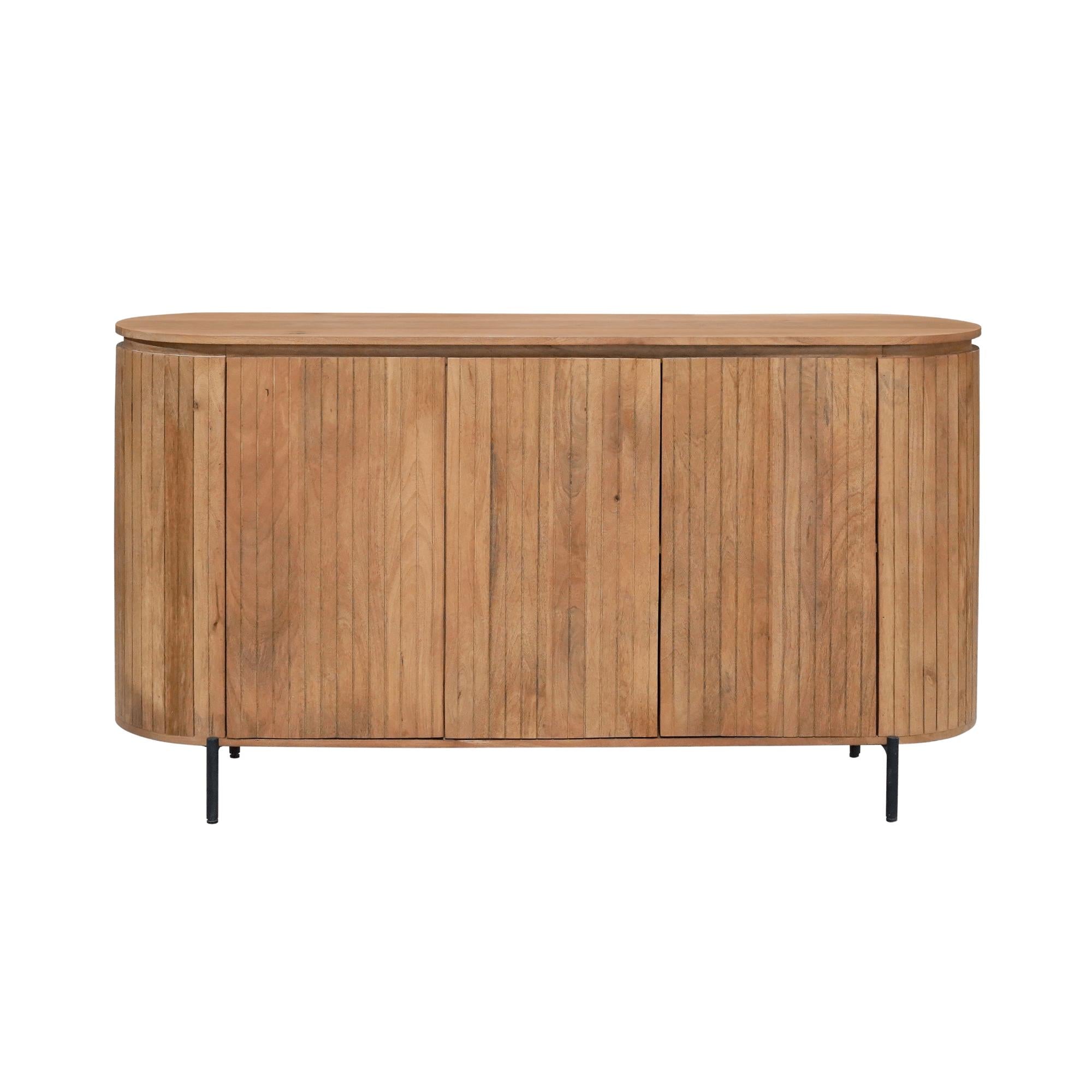 Dressoir Solana | 165 cm | Naturel - Industrieelinhuis.nl