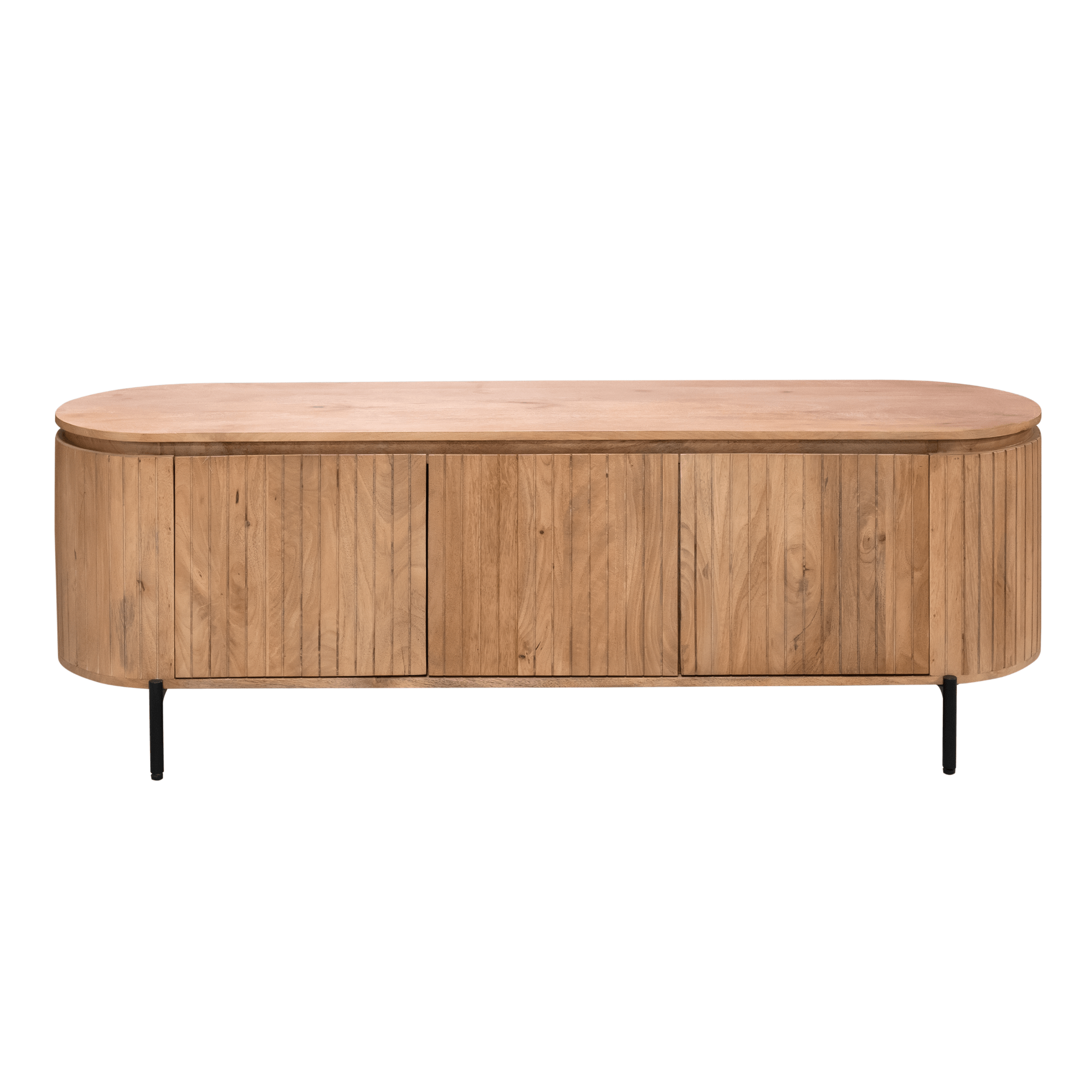 Tv meubel Solana | 165 cm | Naturel - Industrieelinhuis.nl