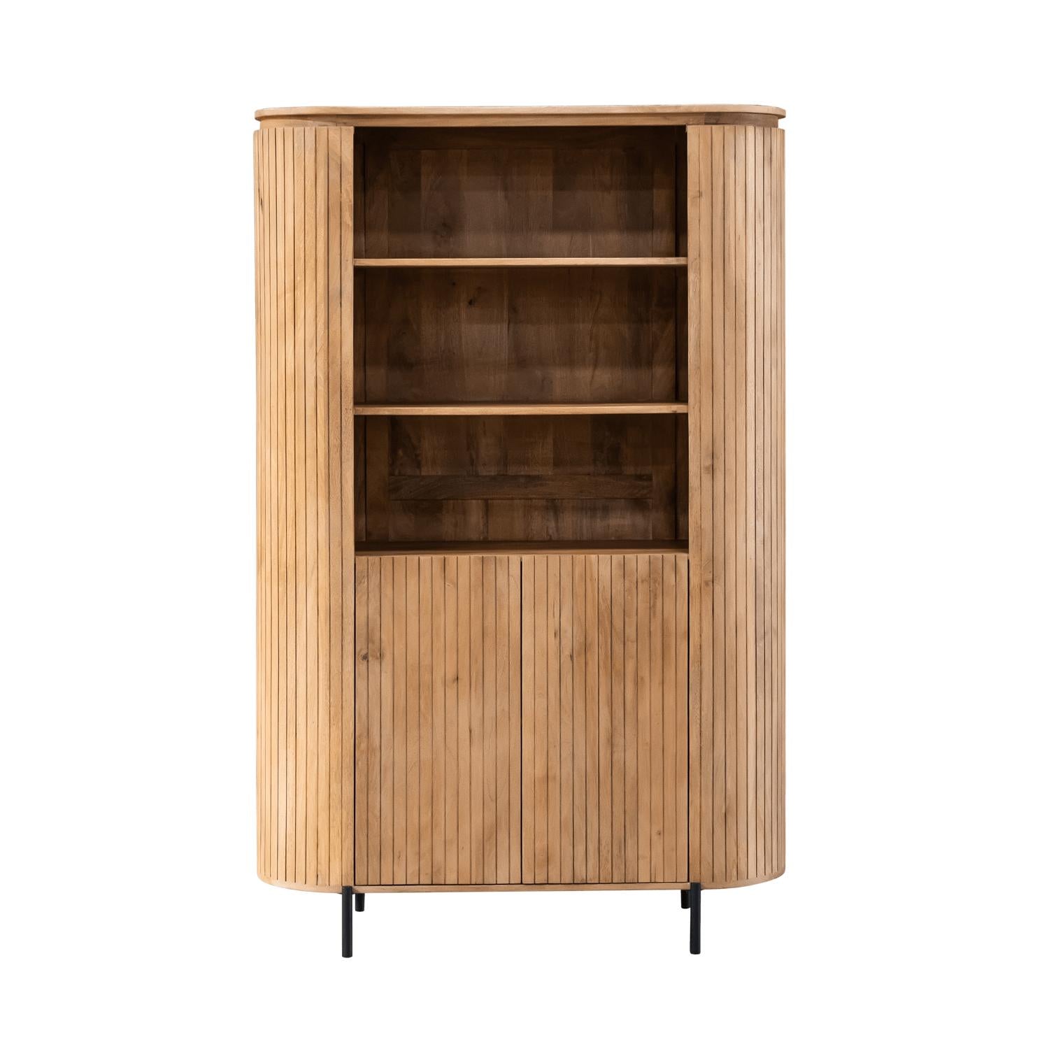 Wandkast Solana | 115 cm | Naturel - Industrieelinhuis.nl