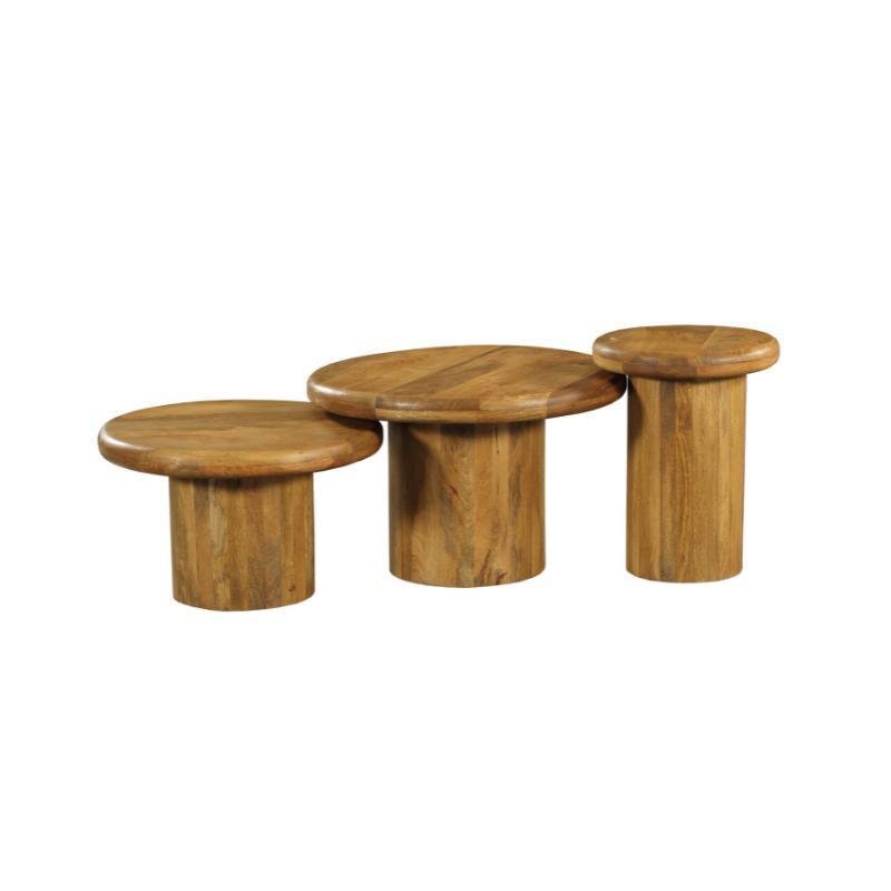 Salontafel Maya | 70 cm | set van 3 - Industrieelinhuis.nl