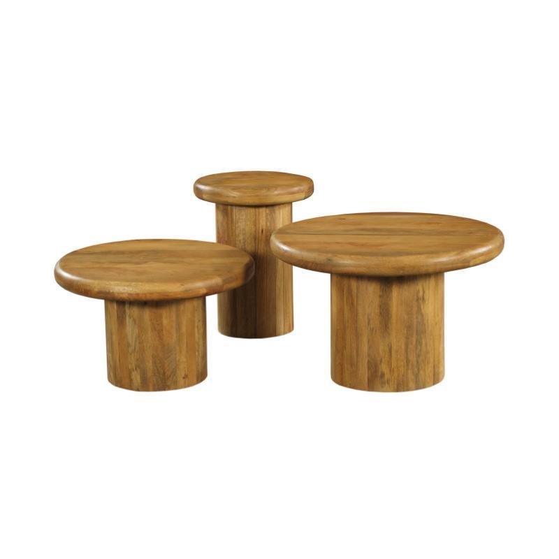 Salontafel Maya | 70 cm | set van 3 - Industrieelinhuis.nl