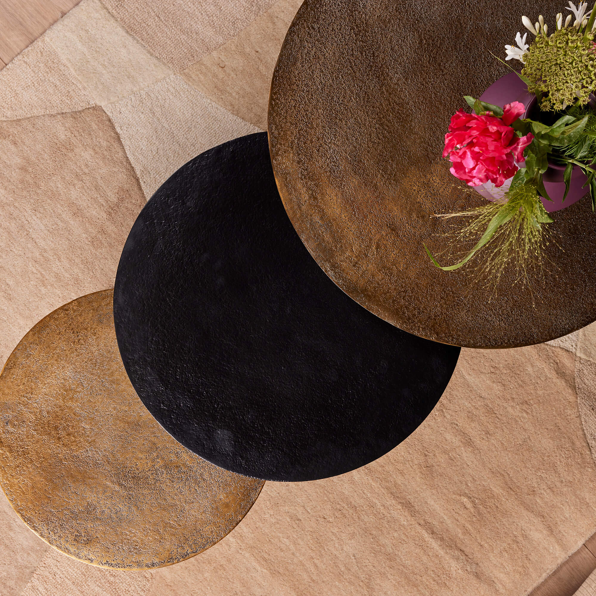 Salontafel Xaro | 75 cm | Set van 3 - Industrieelinhuis.nl