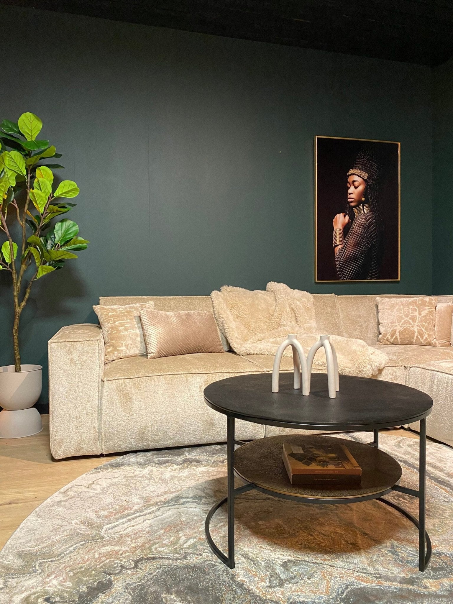 Salontafel Lecia | 80 cm - Industrieelinhuis.nl