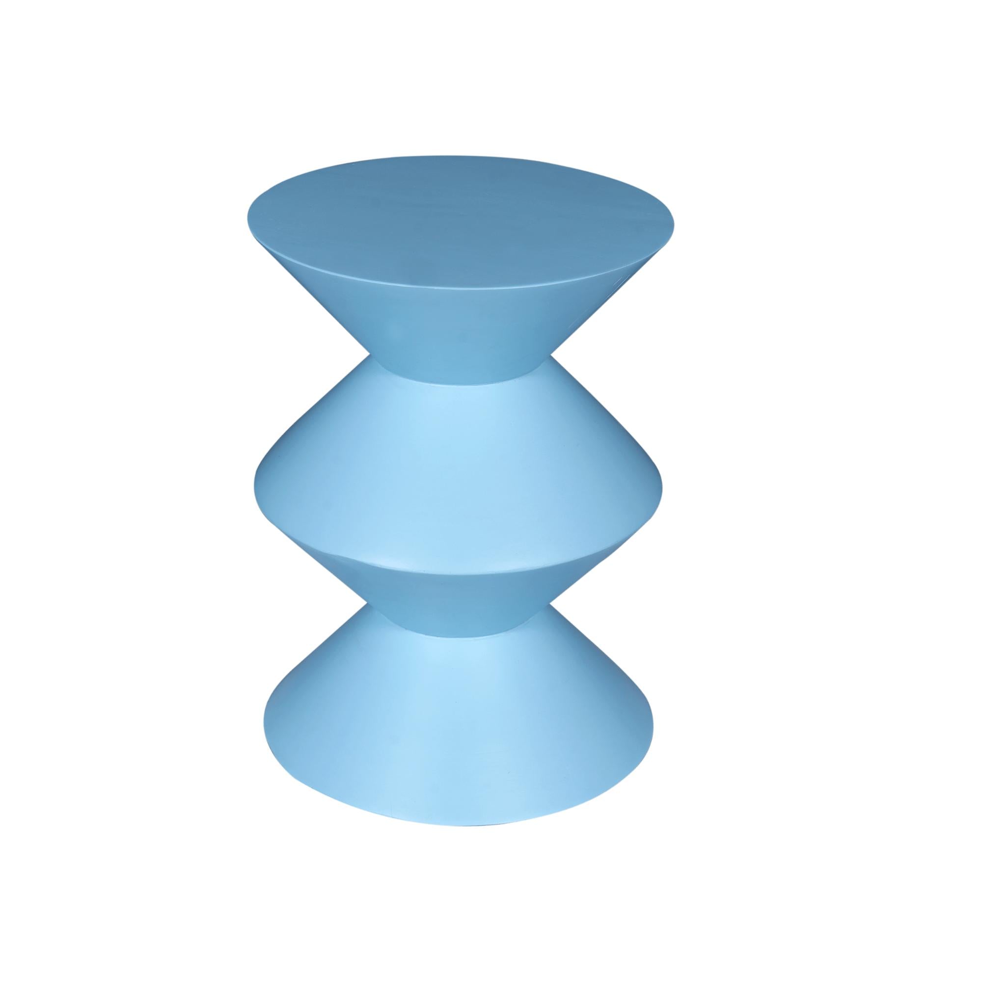 Bijzettafel Abel Blauw - Industrieelinhuis.nl