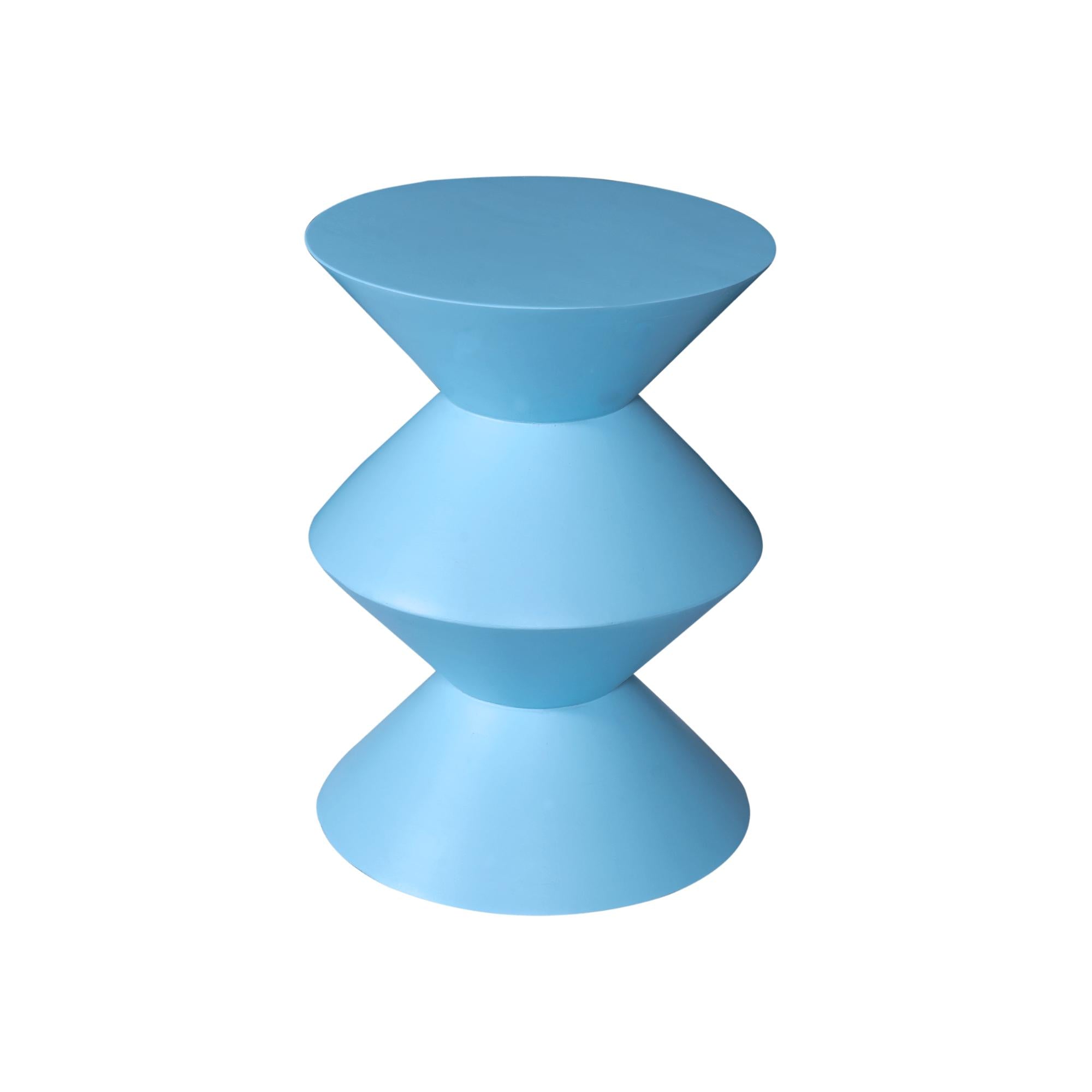 Bijzettafel Abel Blauw - Industrieelinhuis.nl