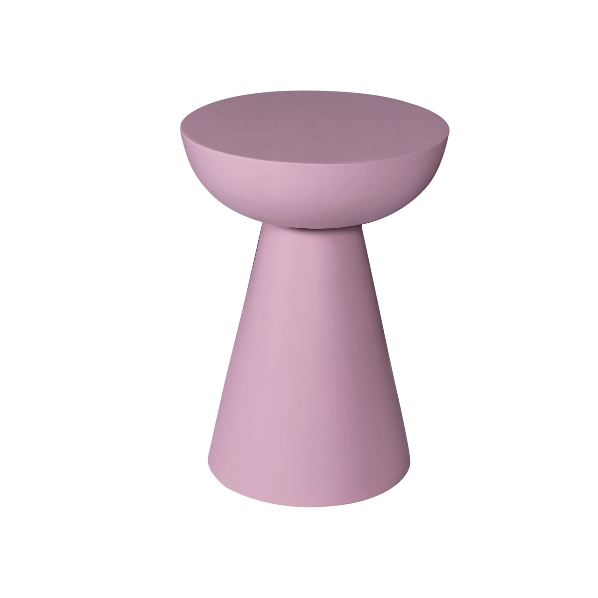 Bijzettafel Abel Roze - Industrieelinhuis.nl