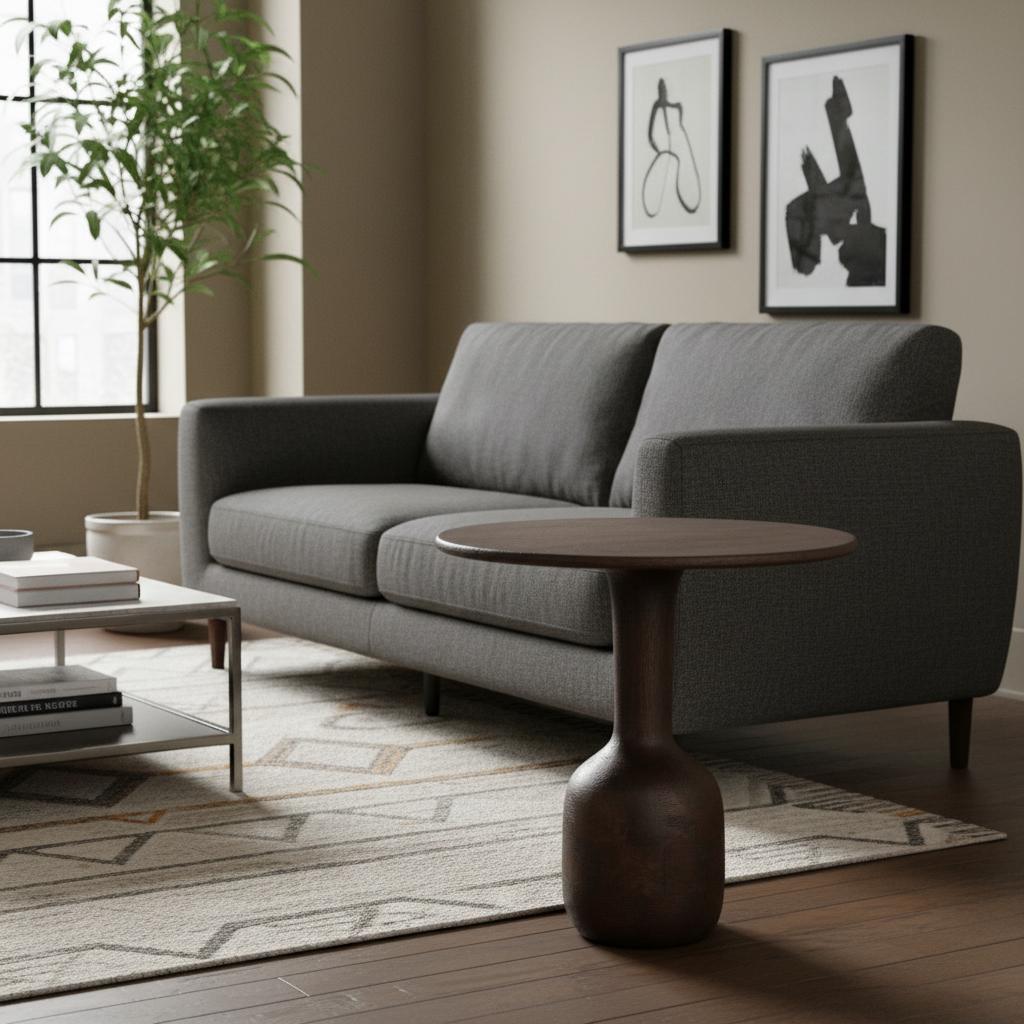 Bijzettafel Donna | Brown - Industrieelinhuis.nl