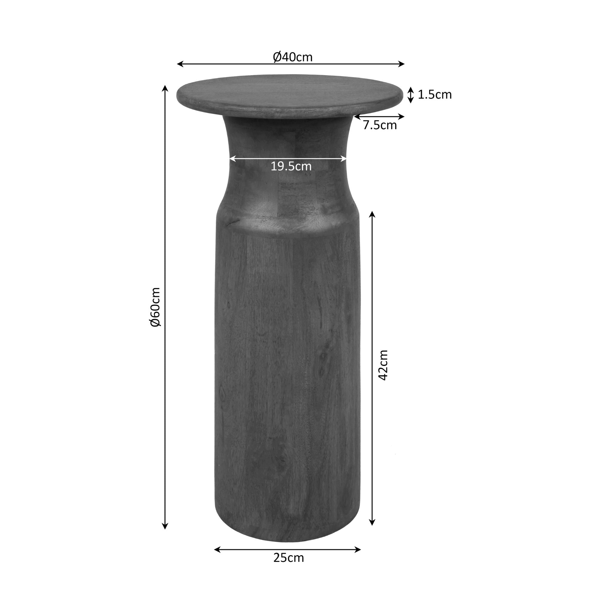 Bijzettafel Mason | Brown - Industrieelinhuis.nl