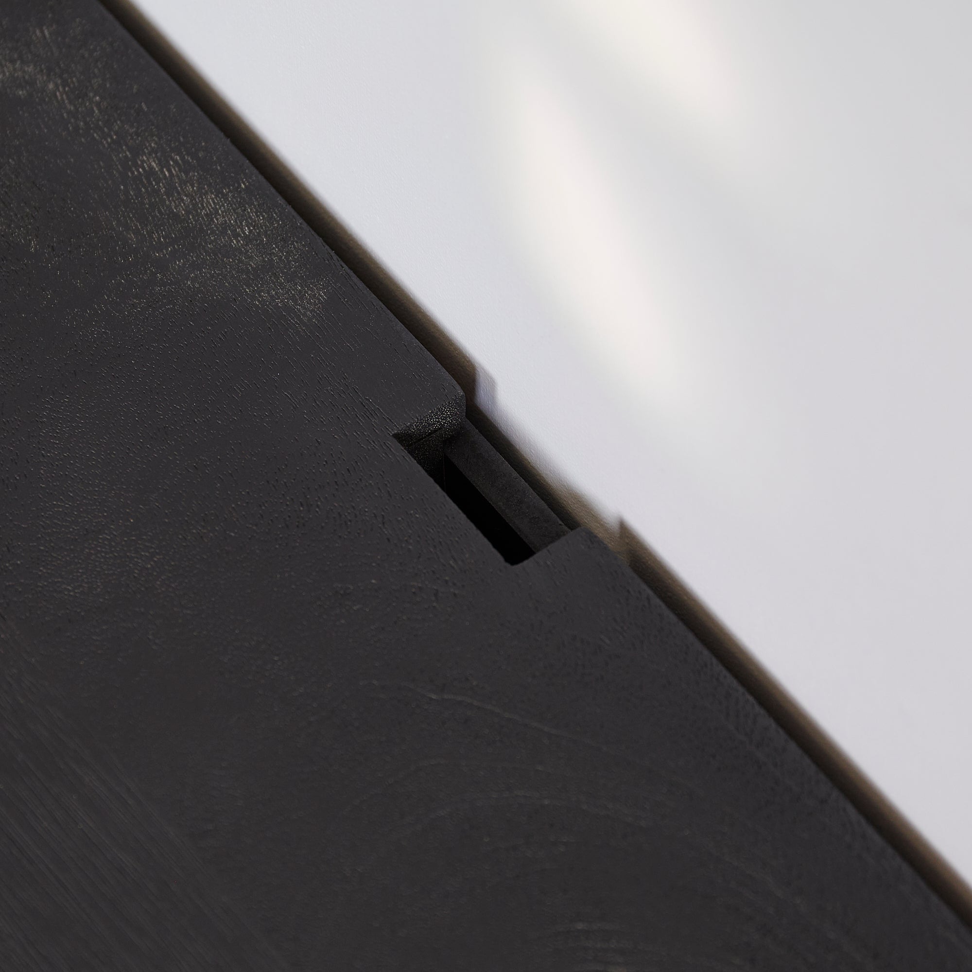 Zwevend tv meubel Vision Black | 200 cm - Industrieelinhuis.nl