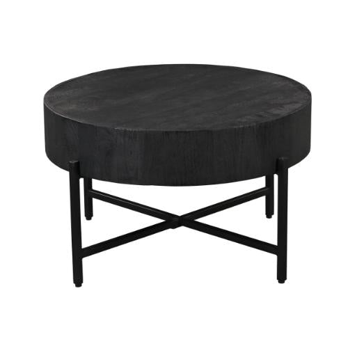 Salontafel Cooper Black 80 cm - Industrieelinhuis.nl