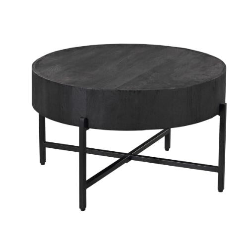 Salontafel Cooper Black 80 cm - Industrieelinhuis.nl