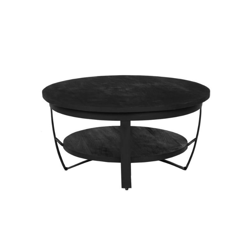 Salontafel Paras Black | 70 cm - Industrieelinhuis.nl