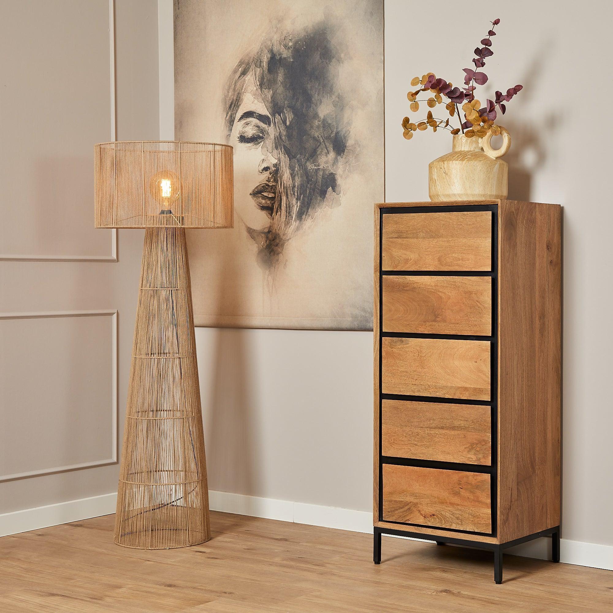 Ladekast RichWood | 50 cm - Industrieelinhuis.nl