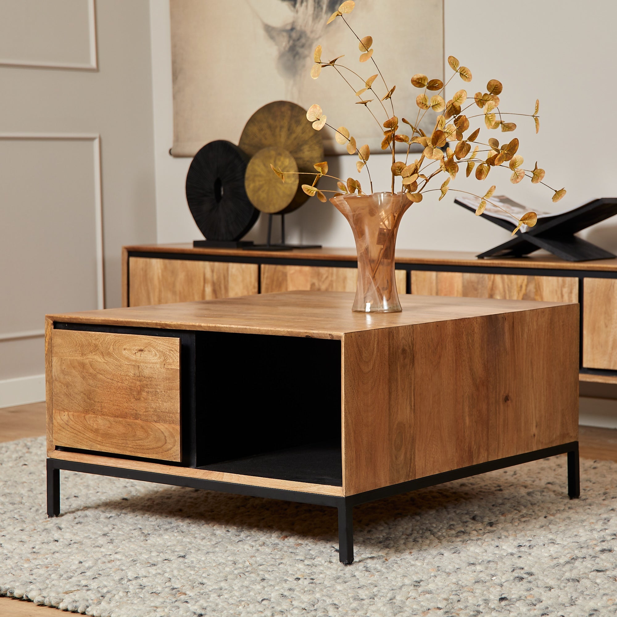 Salontafel RichWood | 80 cm - Industrieelinhuis.nl