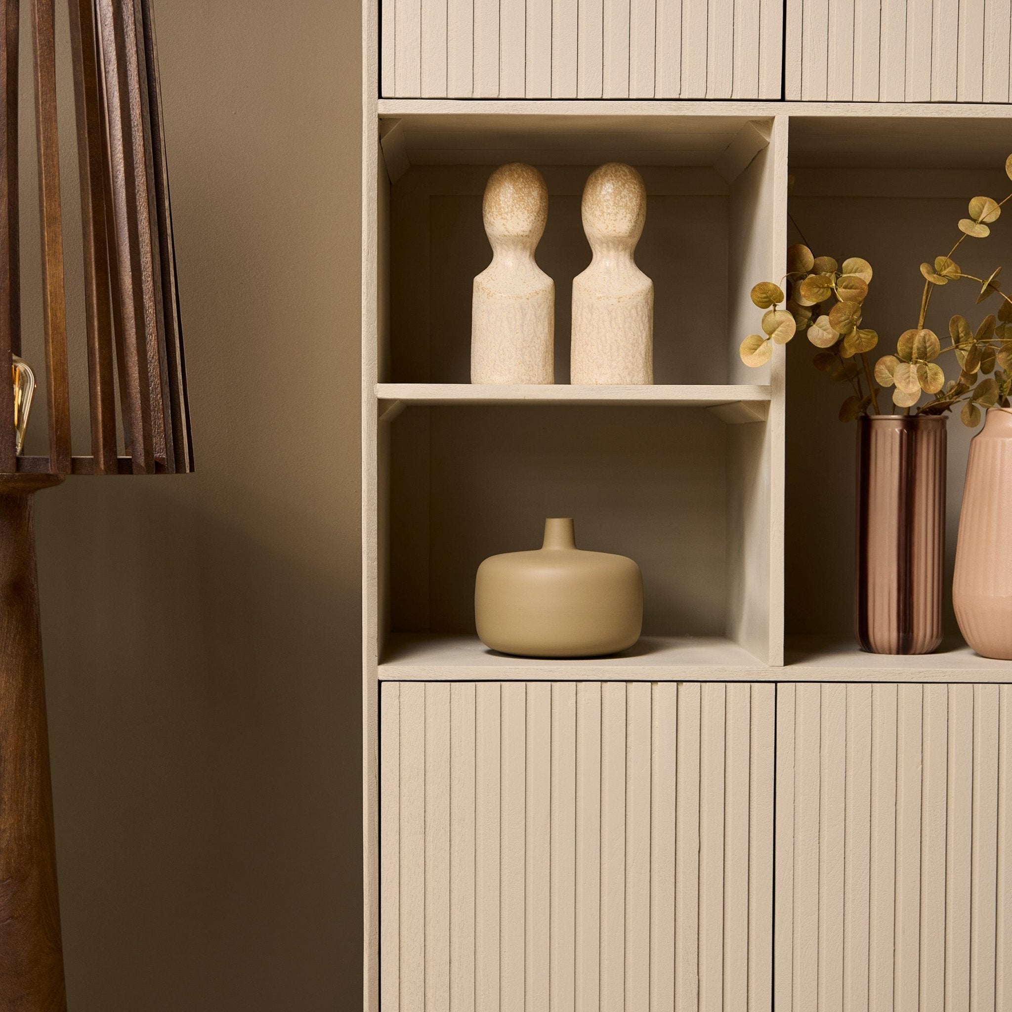 Vakkenkast Madison Sand  | 90 cm - Industrieelinhuis.nl