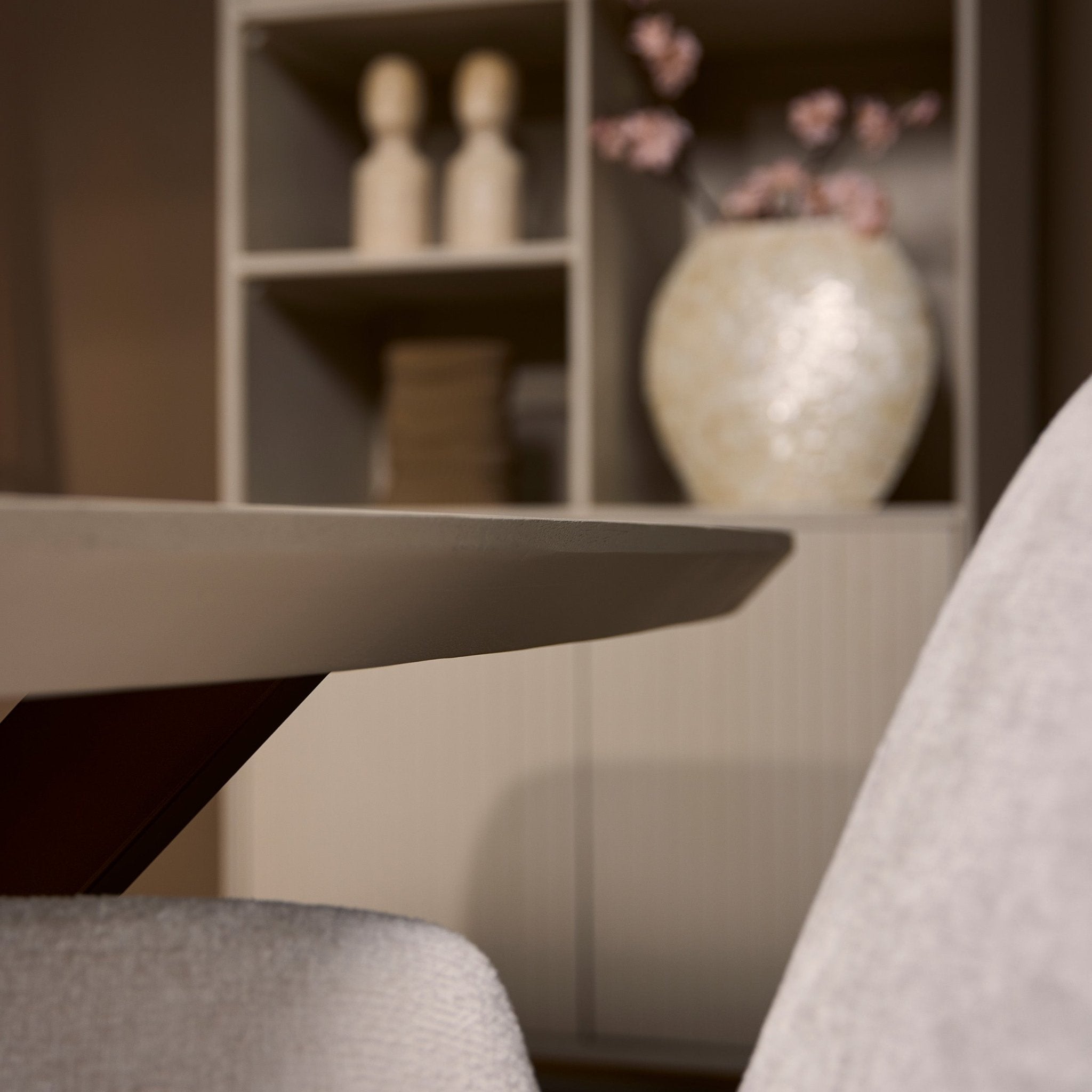 Eettafel Ovaal Madison Sand 240 cm - Industrieelinhuis.nl