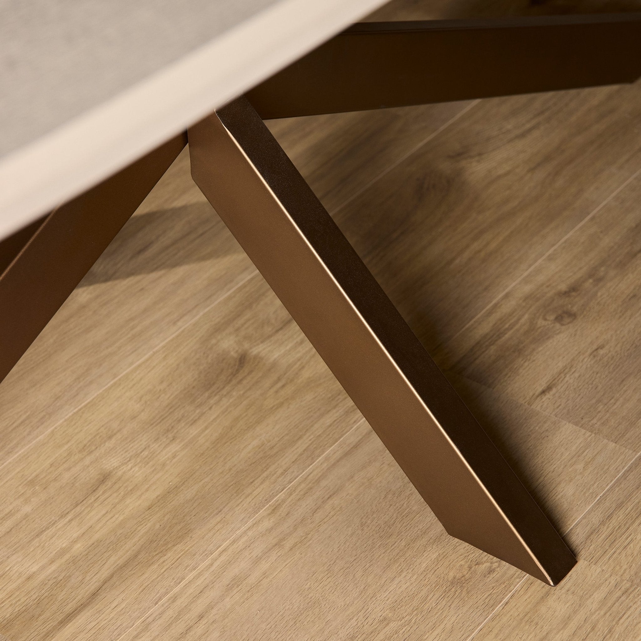 Eettafel Ovaal Madison Sand 240 cm - Industrieelinhuis.nl