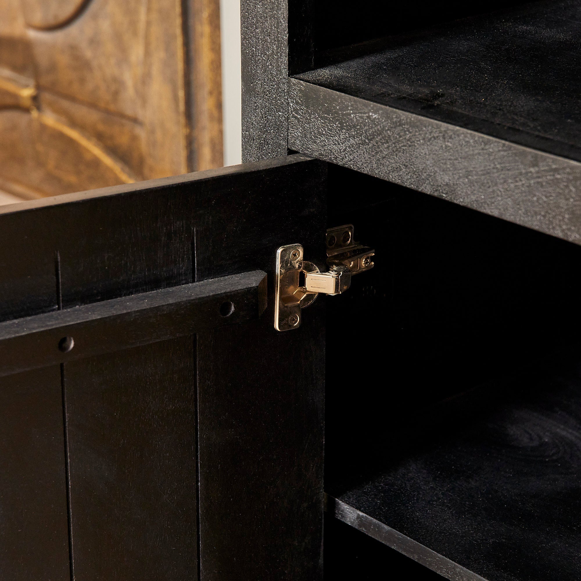 Vakkenkast Eclipse Black | 90 cm - Industrieelinhuis.nl