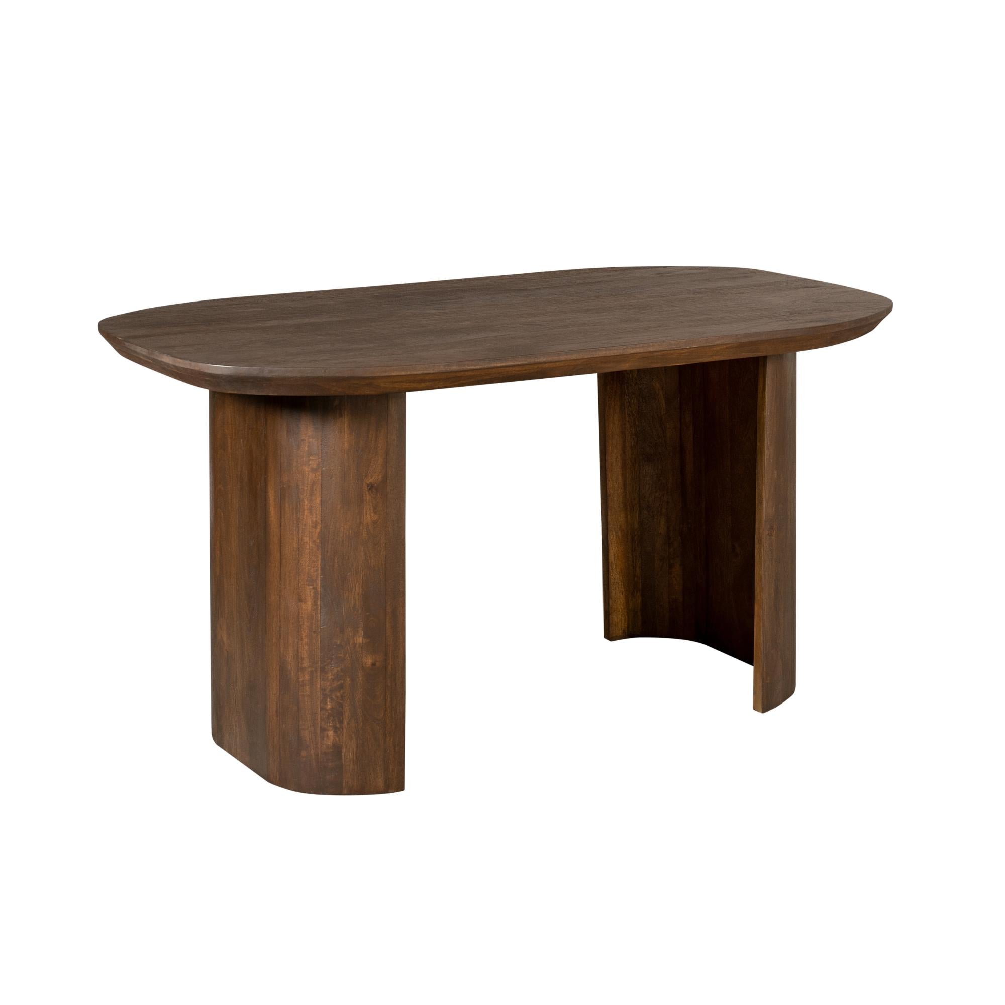 Bureau Maré Brown | 150 cm - Industrieelinhuis.nl